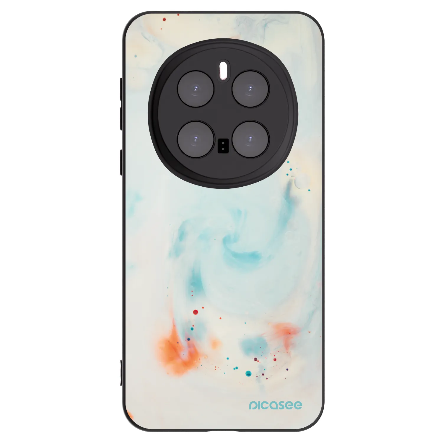 Picasee silikónový čierny obal pre Honor Magic7 Pro 5G - Splash