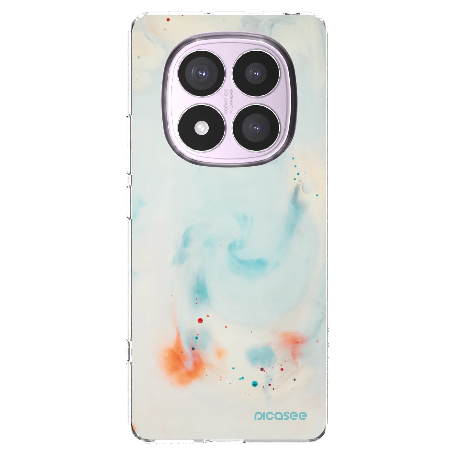 Silikónový prehľadný obal pre Xiaomi Redmi Note 14 Pro 4G - Splash