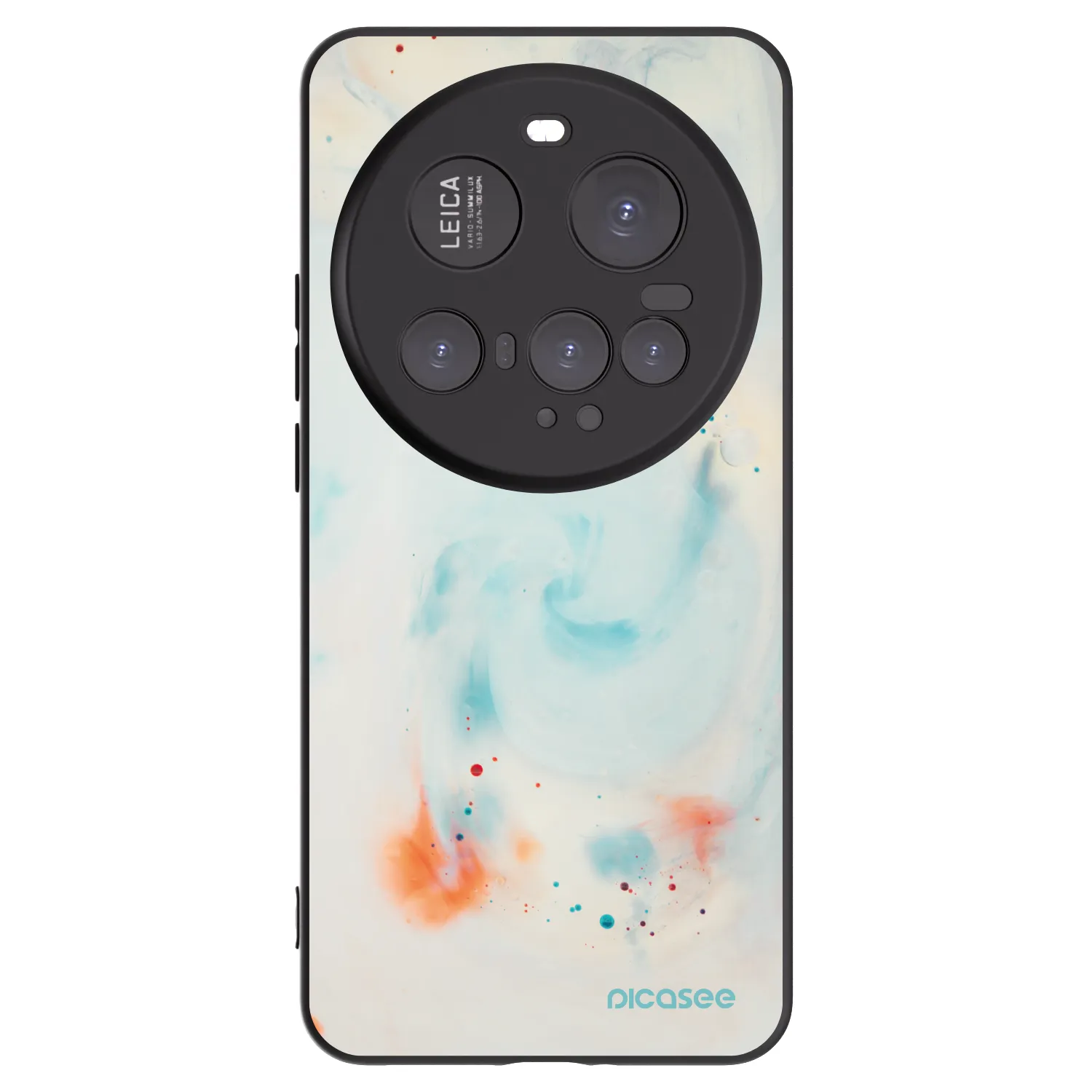 Picasee silikónový čierny obal pre Xiaomi 15 Ultra - Splash