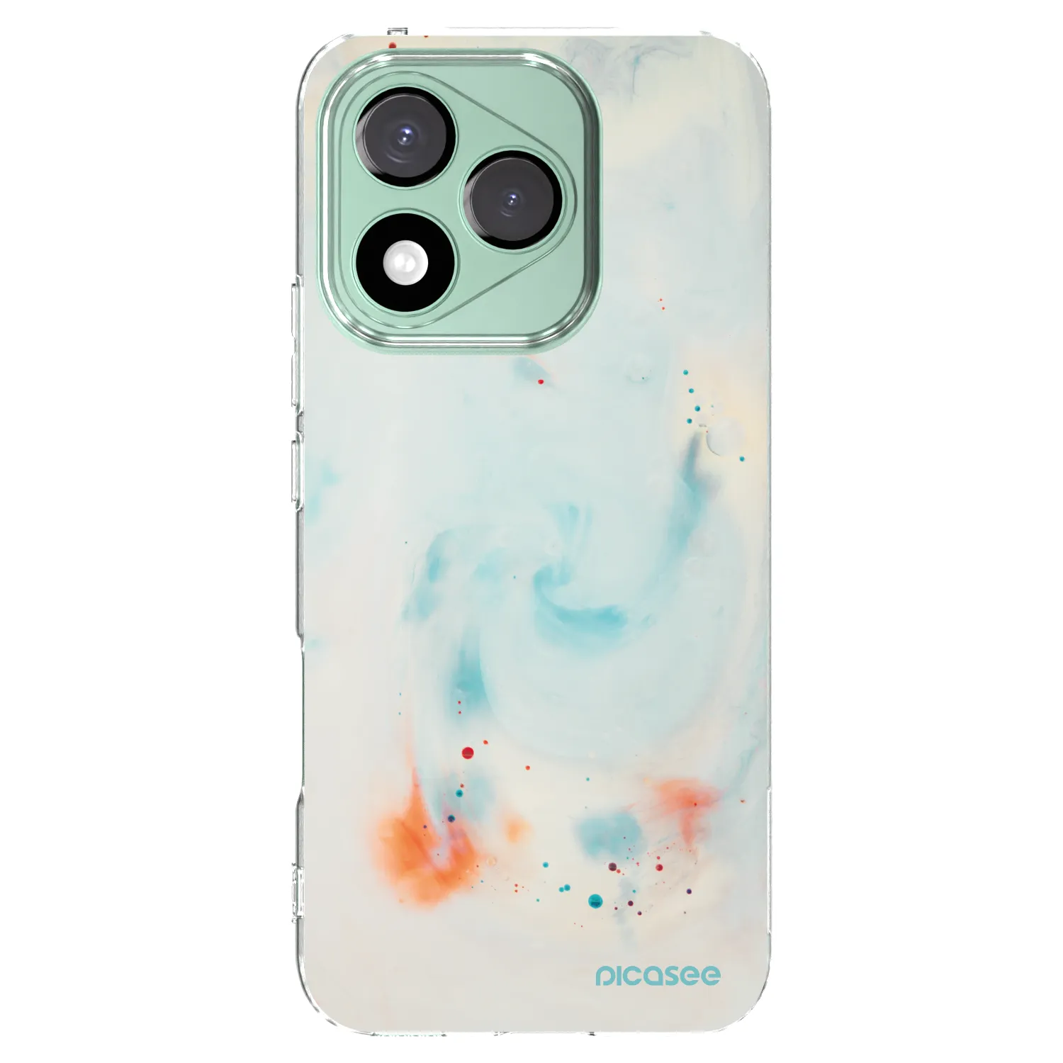 Picasee silikónový prehľadný obal pre Honor 400 Lite 5G - Splash