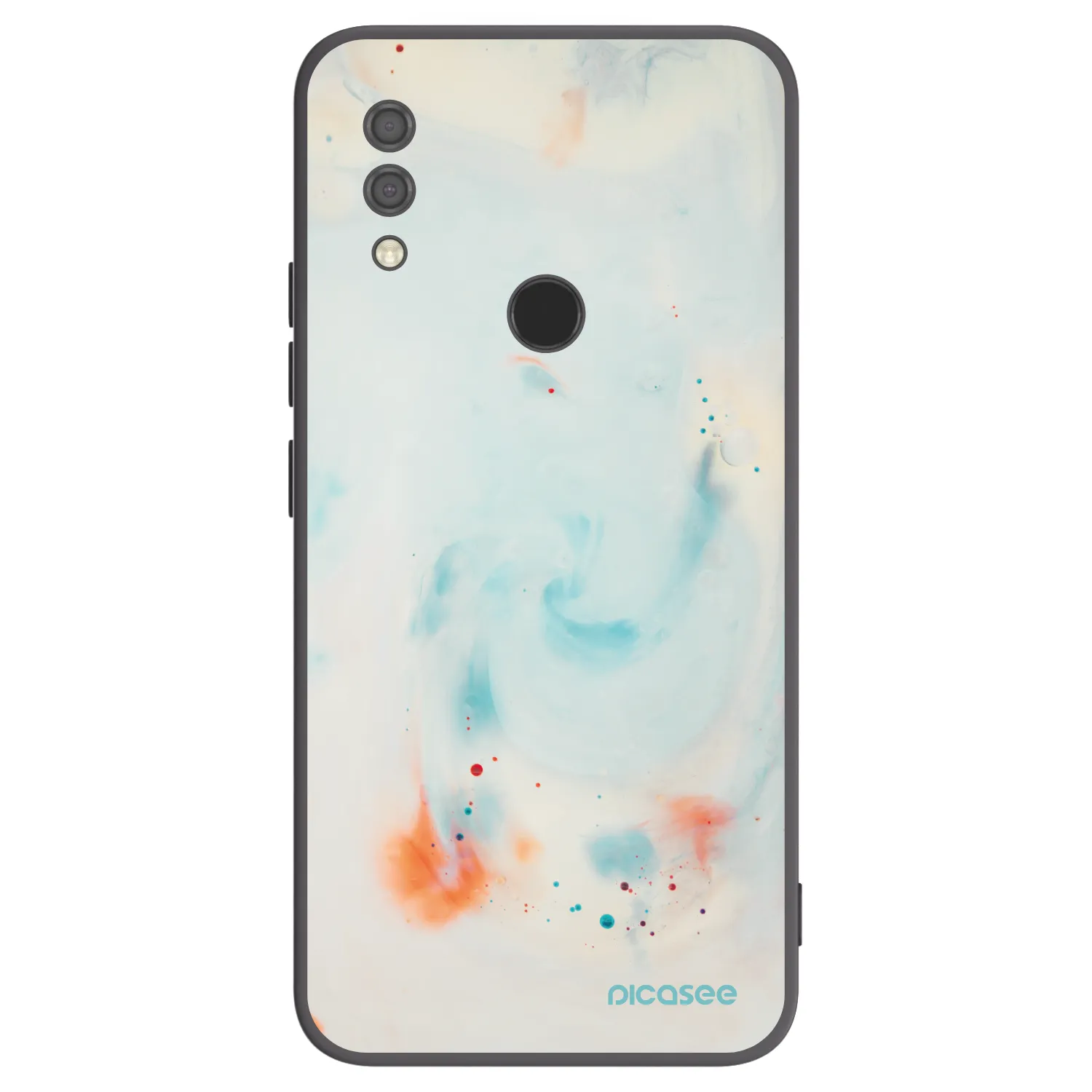 Picasee silikónový čierny obal pre Xiaomi Redmi 7 - Splash