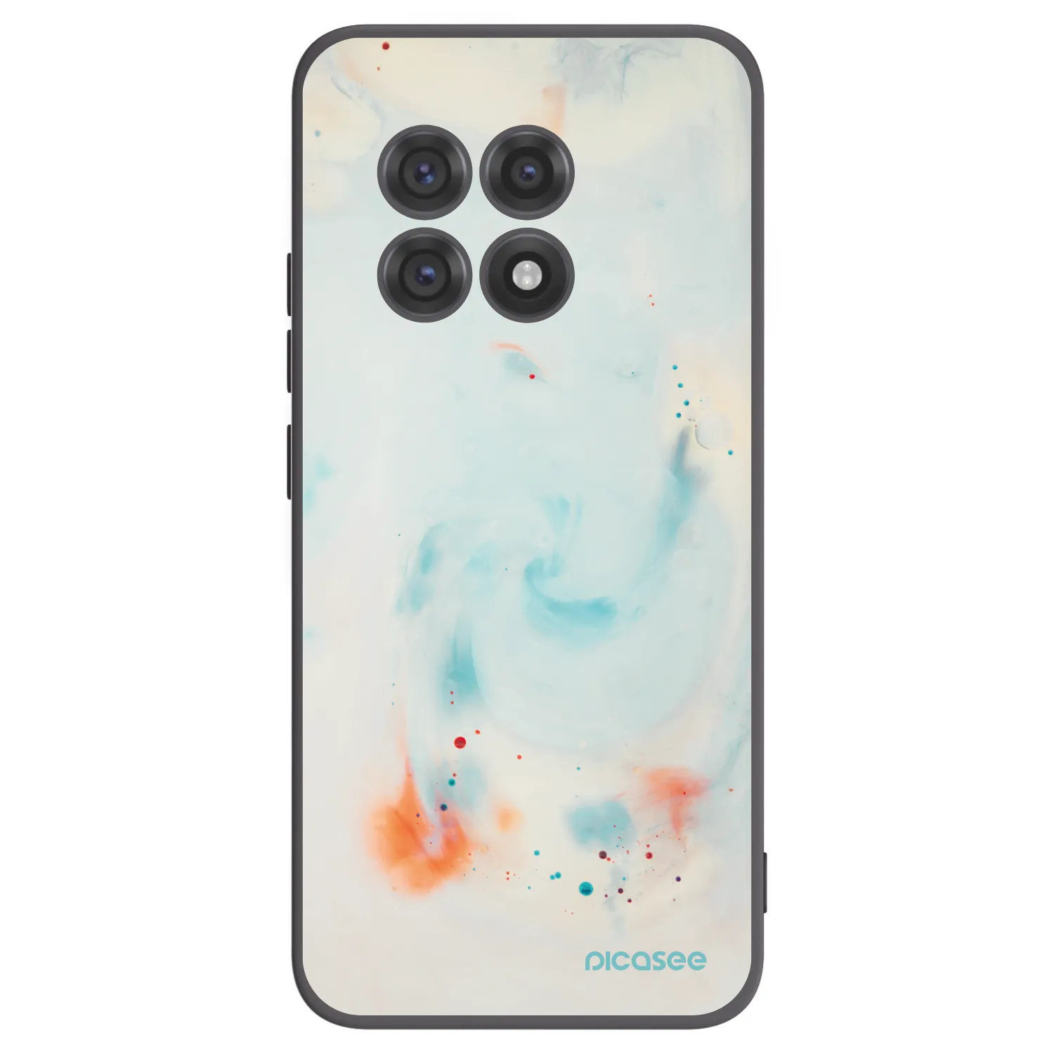 Silikónový čierny obal pre OnePlus 13R 5G - Splash