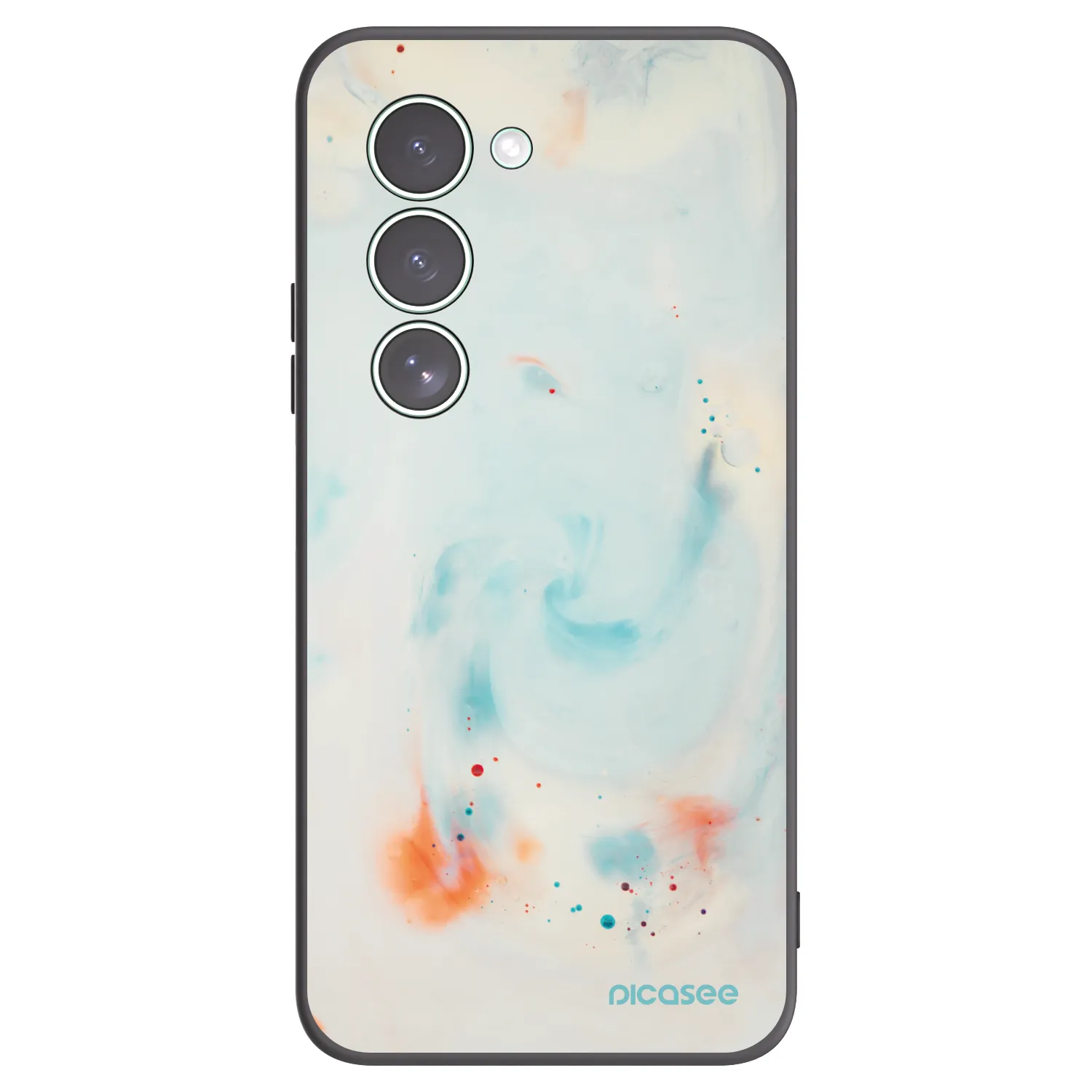 Silikónový čierny obal pre Xiaomi Redmi 15 5G - Splash