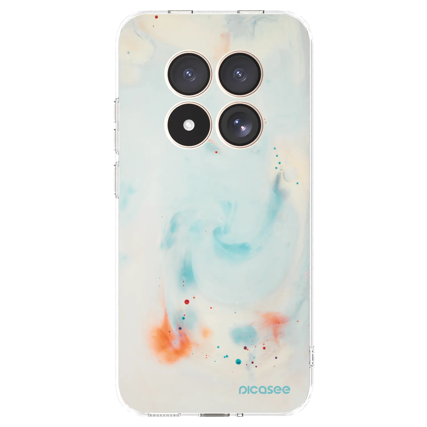 Picasee silikónový prehľadný obal pre Xiaomi Redmi Note 15 Pro 4G - Splash