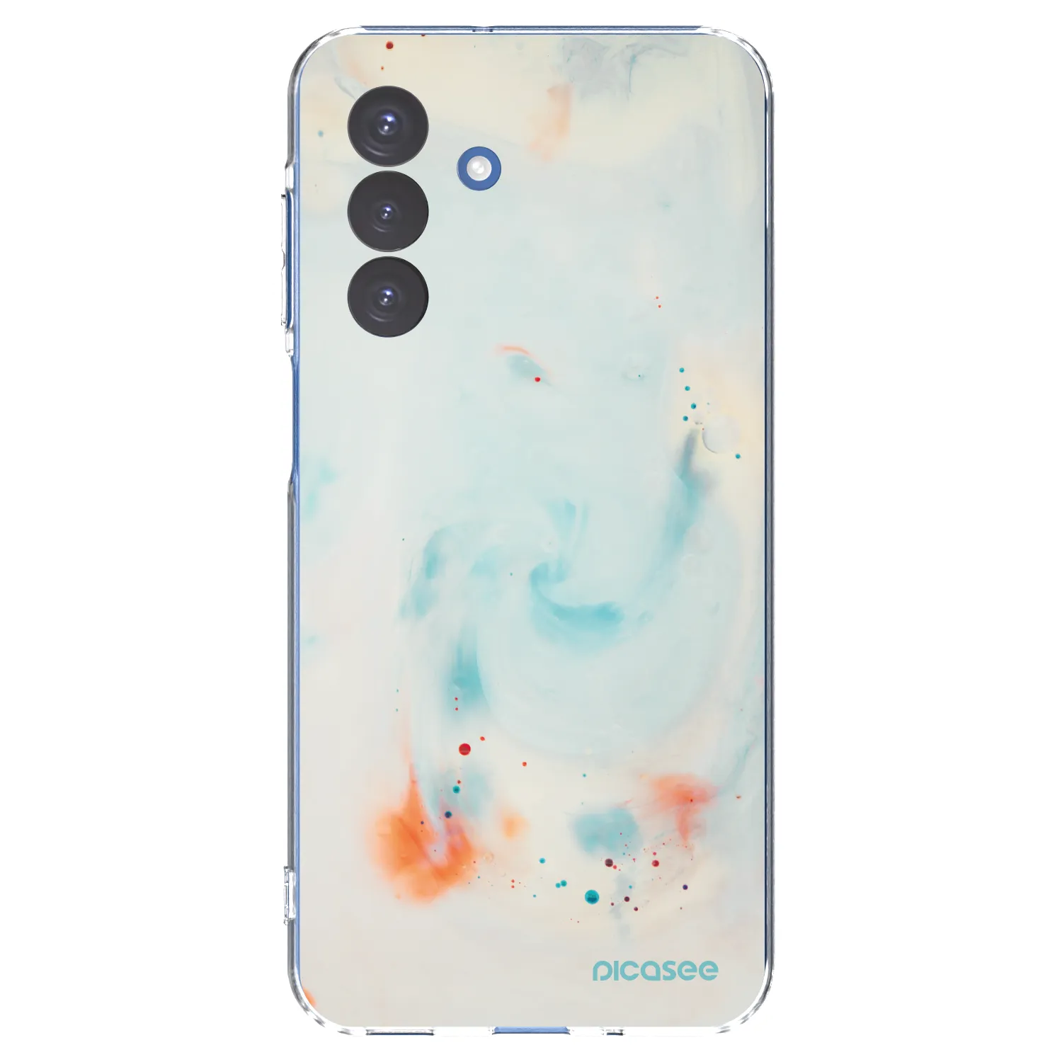 Picasee silikónový prehľadný obal pre Samsung Galaxy A17 5G - Splash