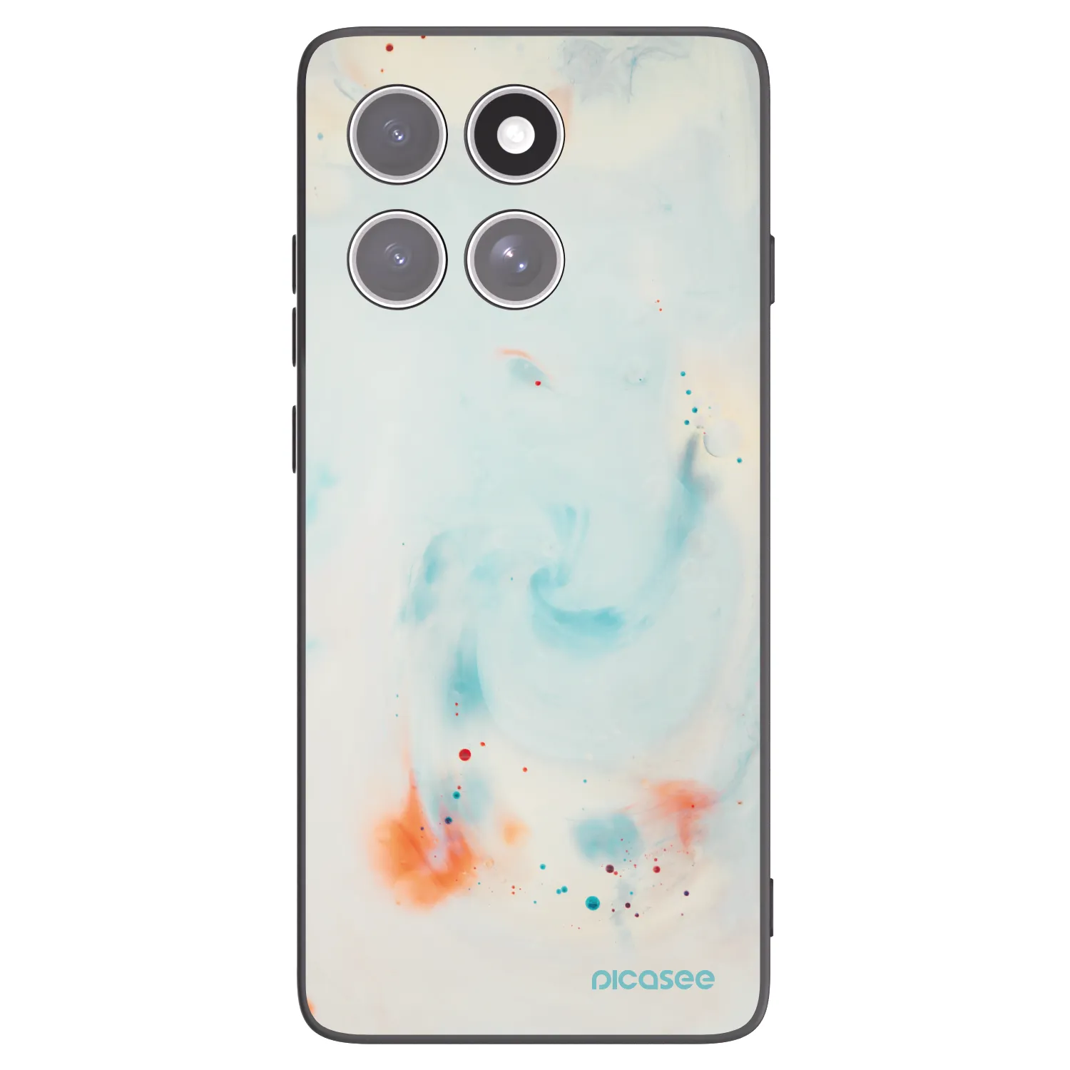 Silikónový čierny obal pre Motorola Edge 60 Fusion - Splash