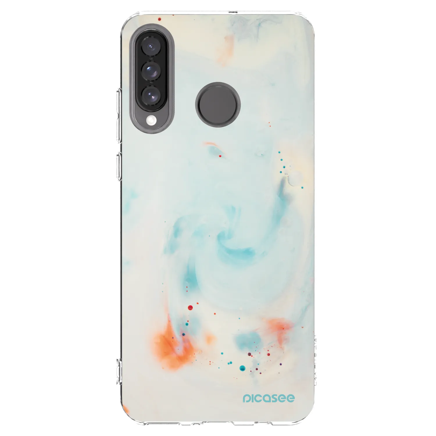 Picasee silikónový prehľadný obal pre Huawei P30 Lite - Splash