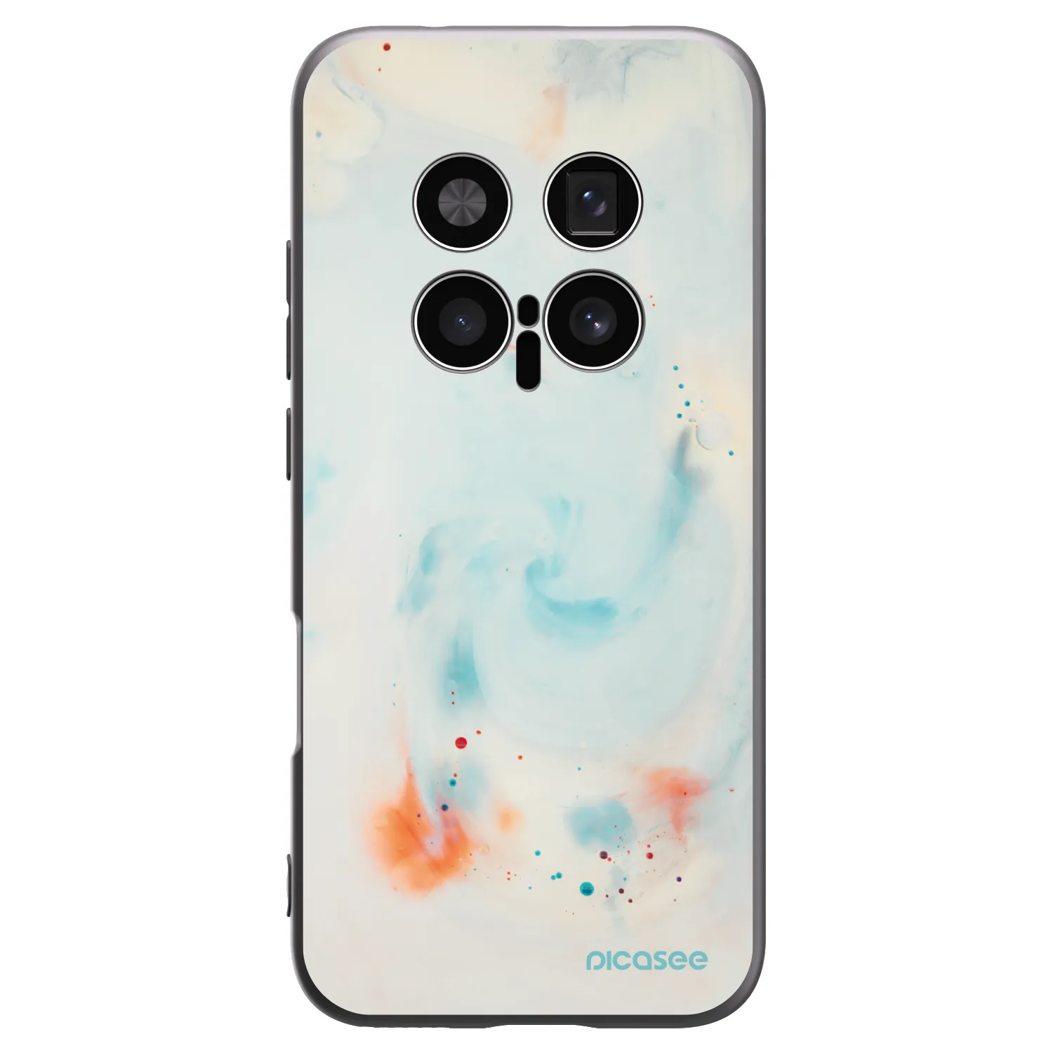 Picasee silikónový čierny obal pre Honor Magic8 Pro 5G - Splash