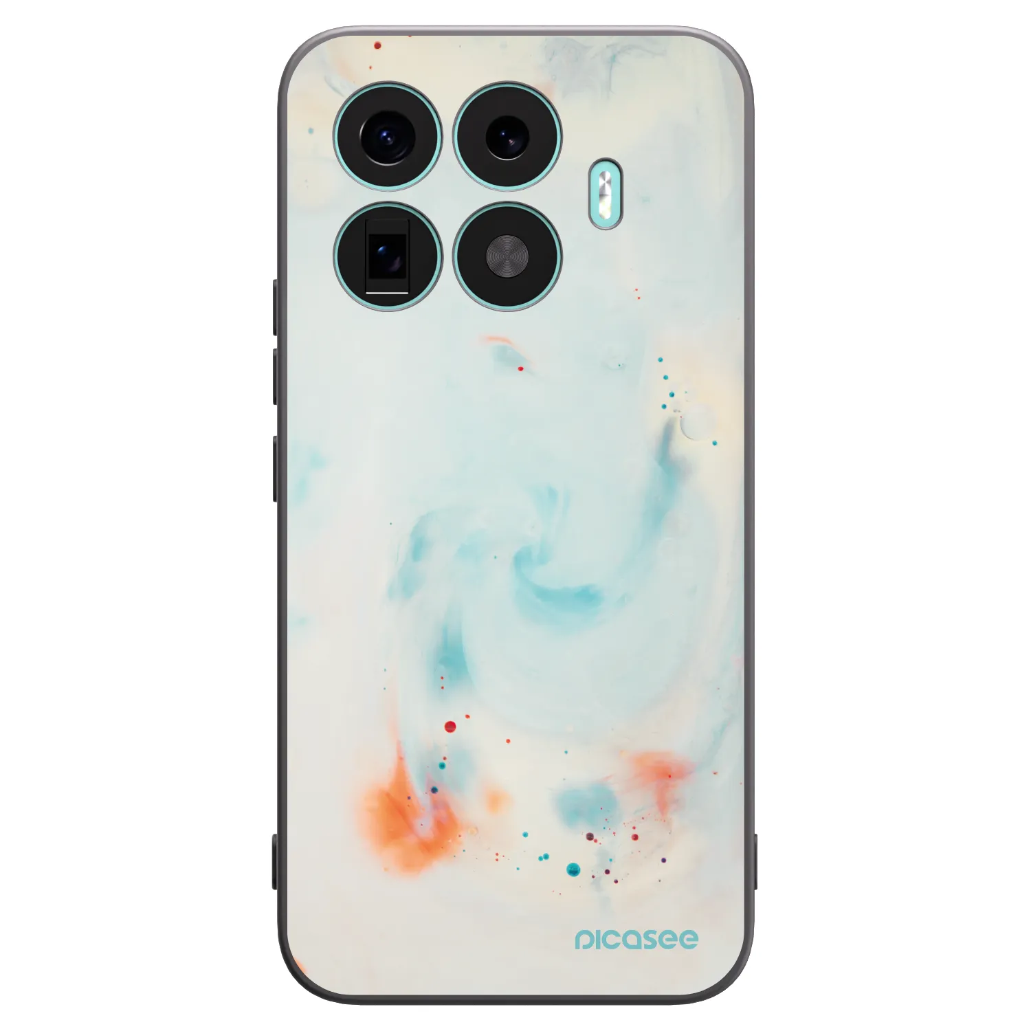 Picasee silikónový čierny obal pre Xiaomi 17T Pro - Splash