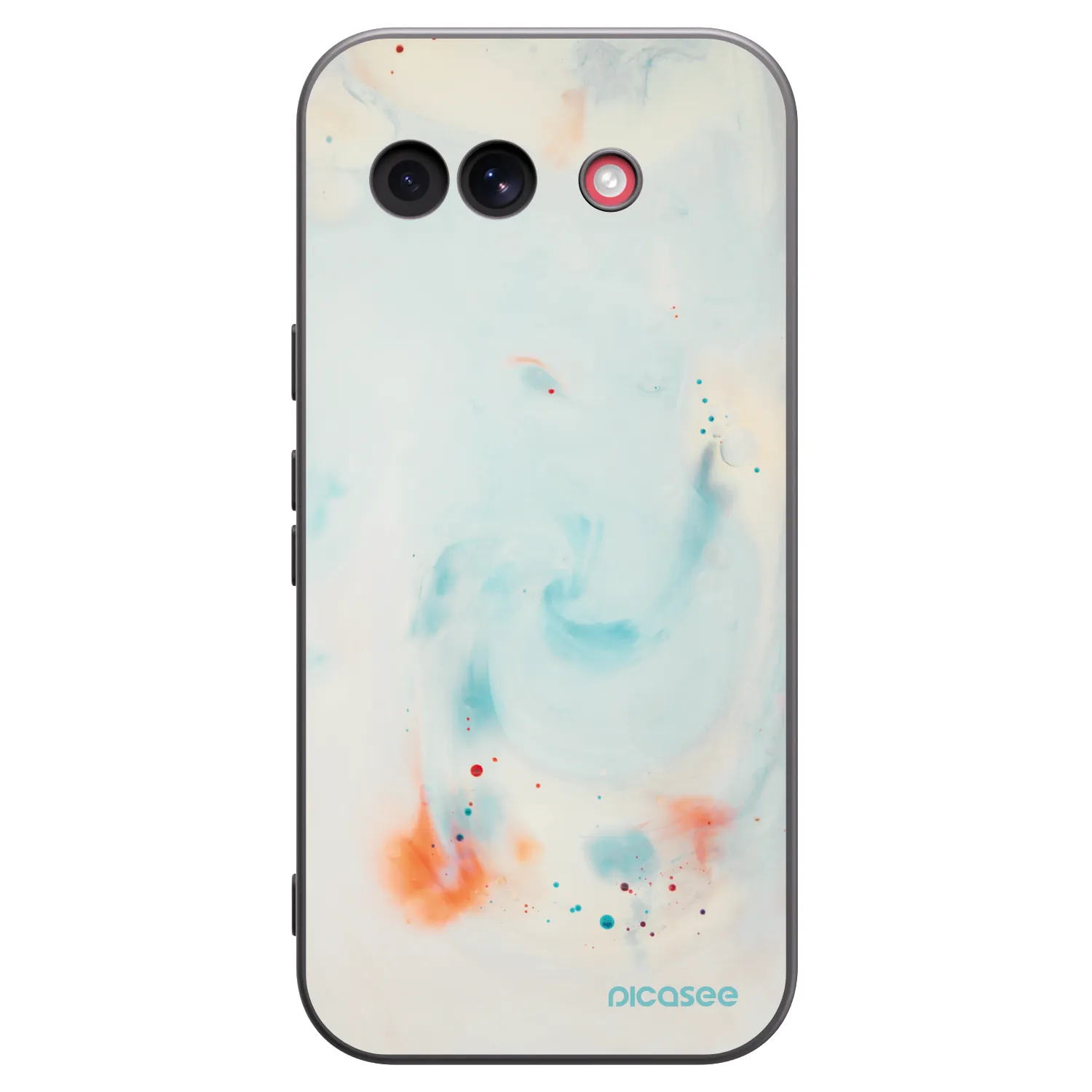 Picasee silikónový čierny obal pre Google Pixel 10a - Splash