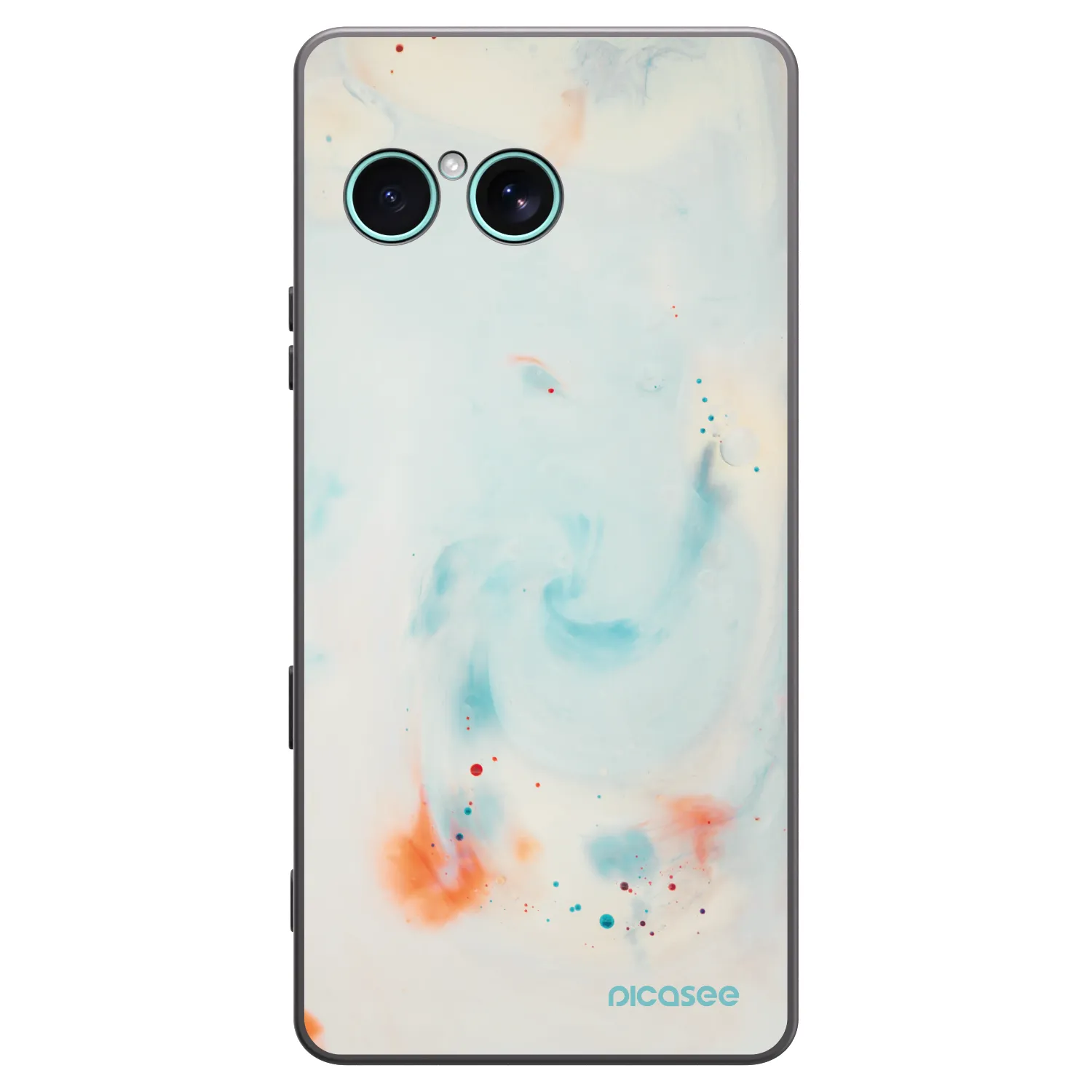 Picasee silikónový čierny obal pre Sony Xperia 10 VII - Splash