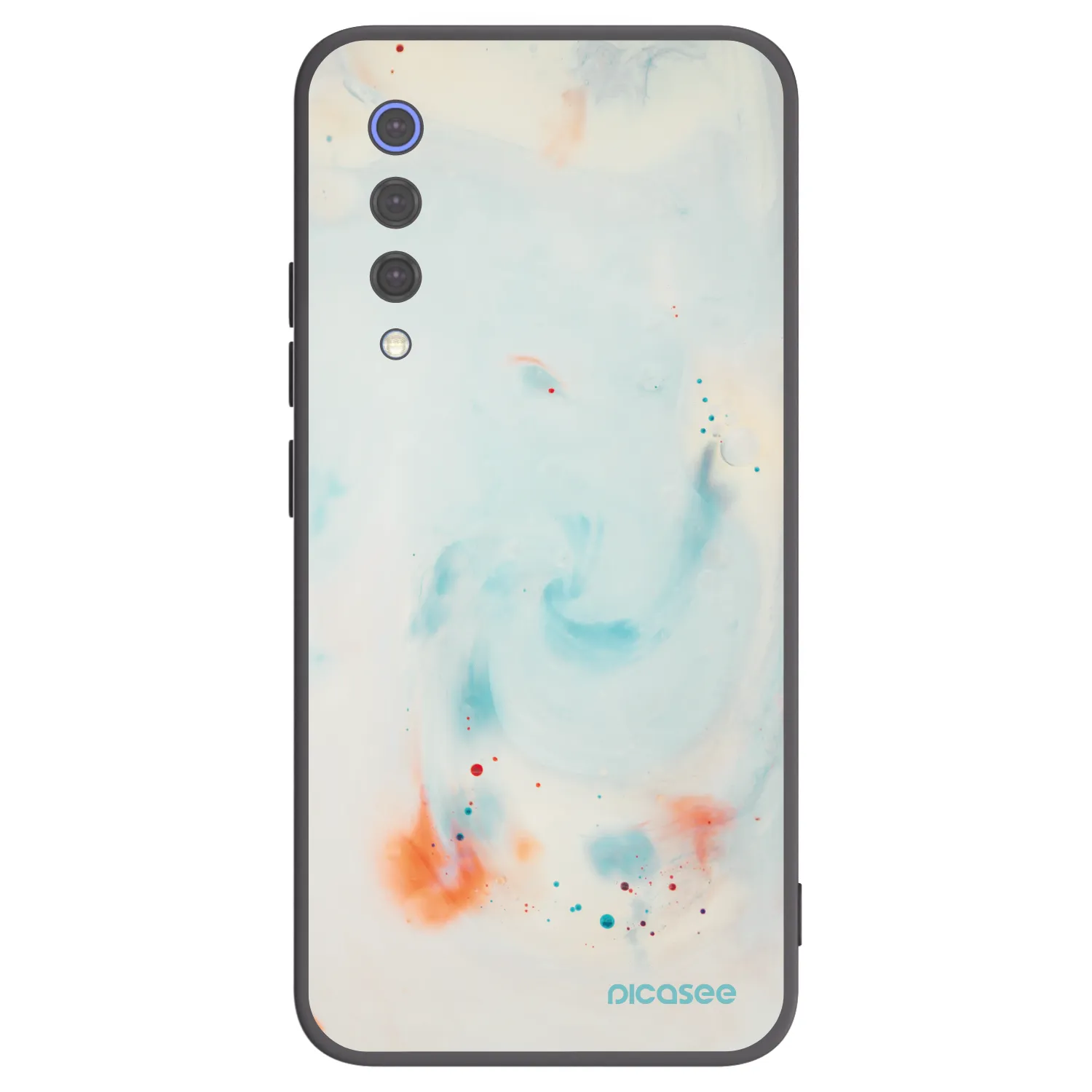 Picasee silikónový čierny obal pre Xiaomi Mi 9 SE - Splash