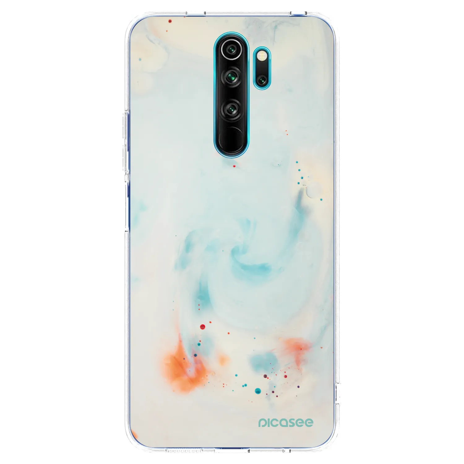 Picasee silikónový prehľadný obal pre Xiaomi Redmi Note 8 Pro - Splash
