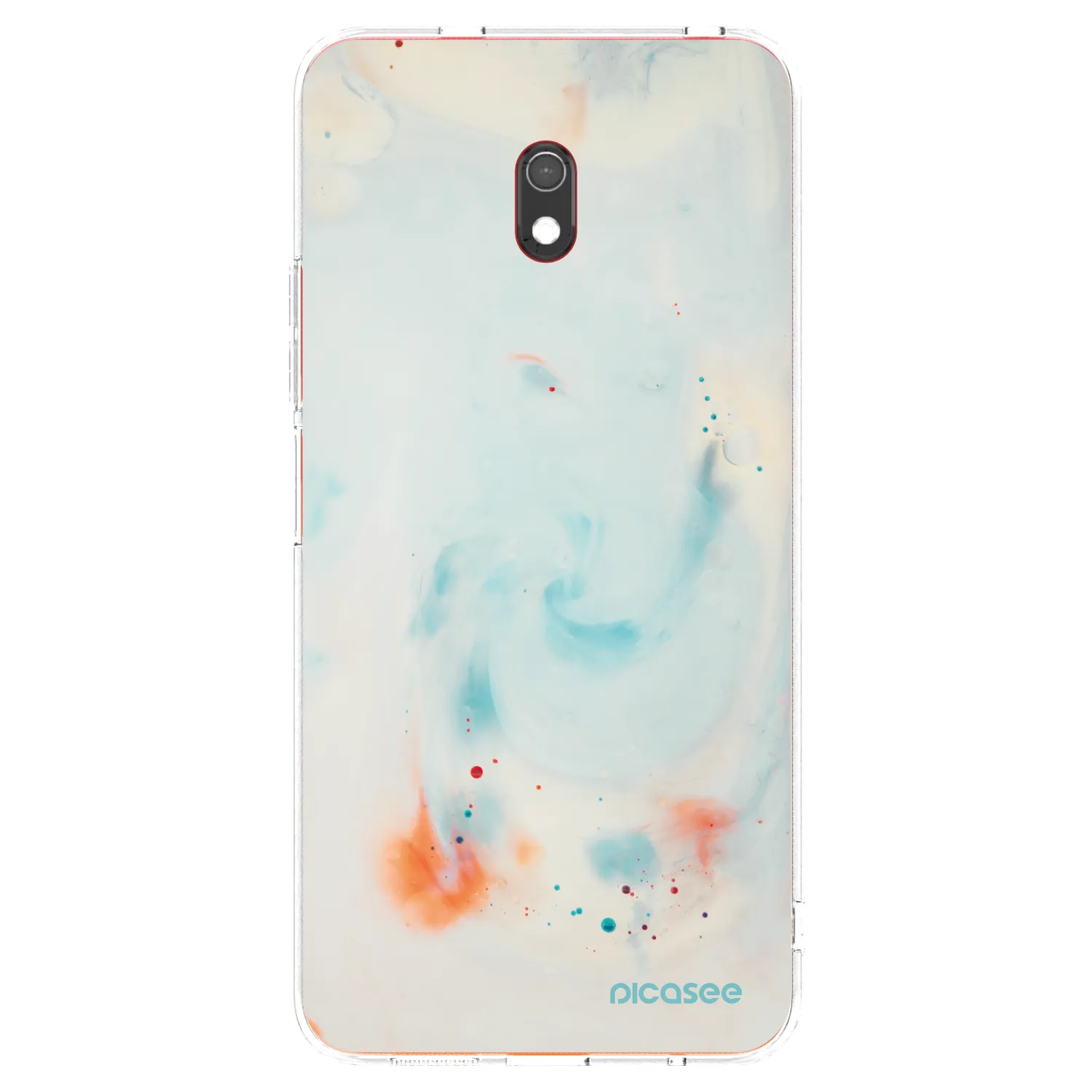 Picasee silikónový prehľadný obal pre Xiaomi Redmi 8A - Splash