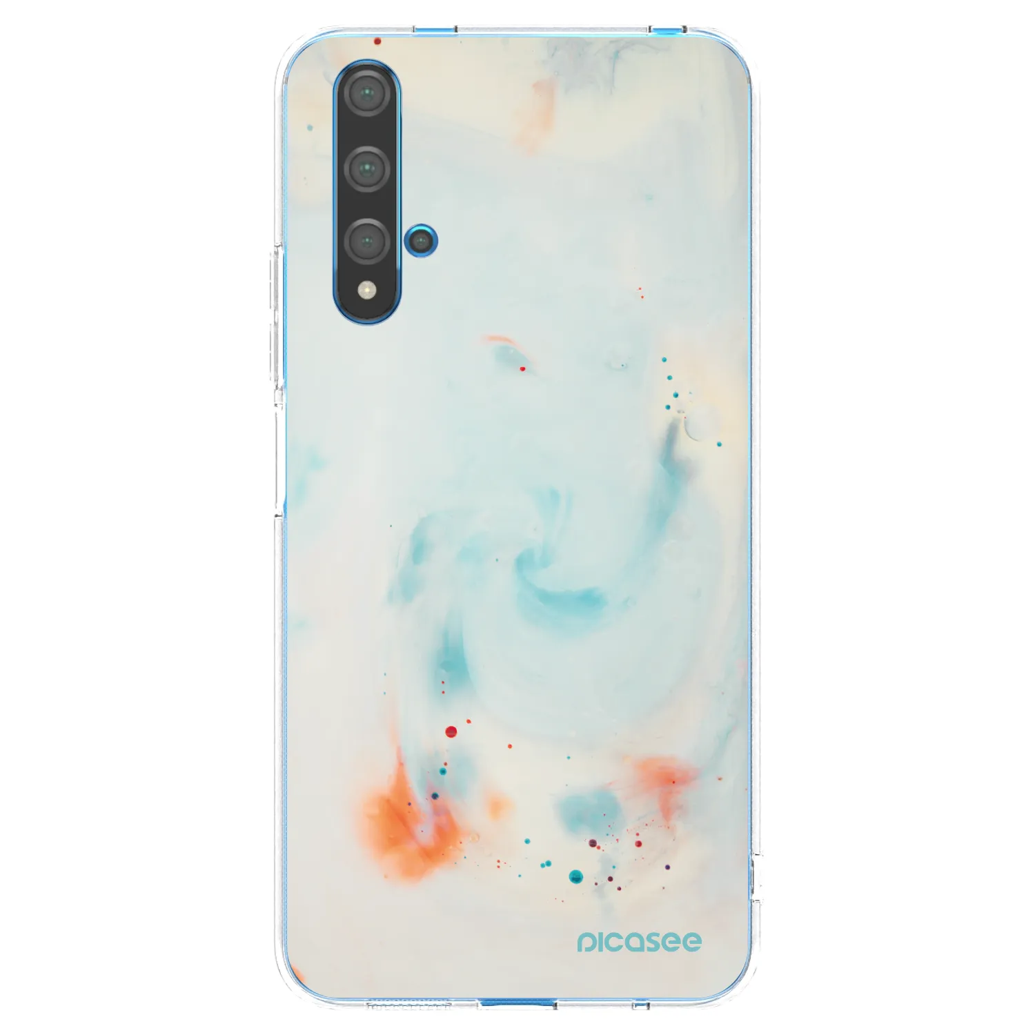 Picasee silikónový prehľadný obal pre Huawei Nova 5T - Splash
