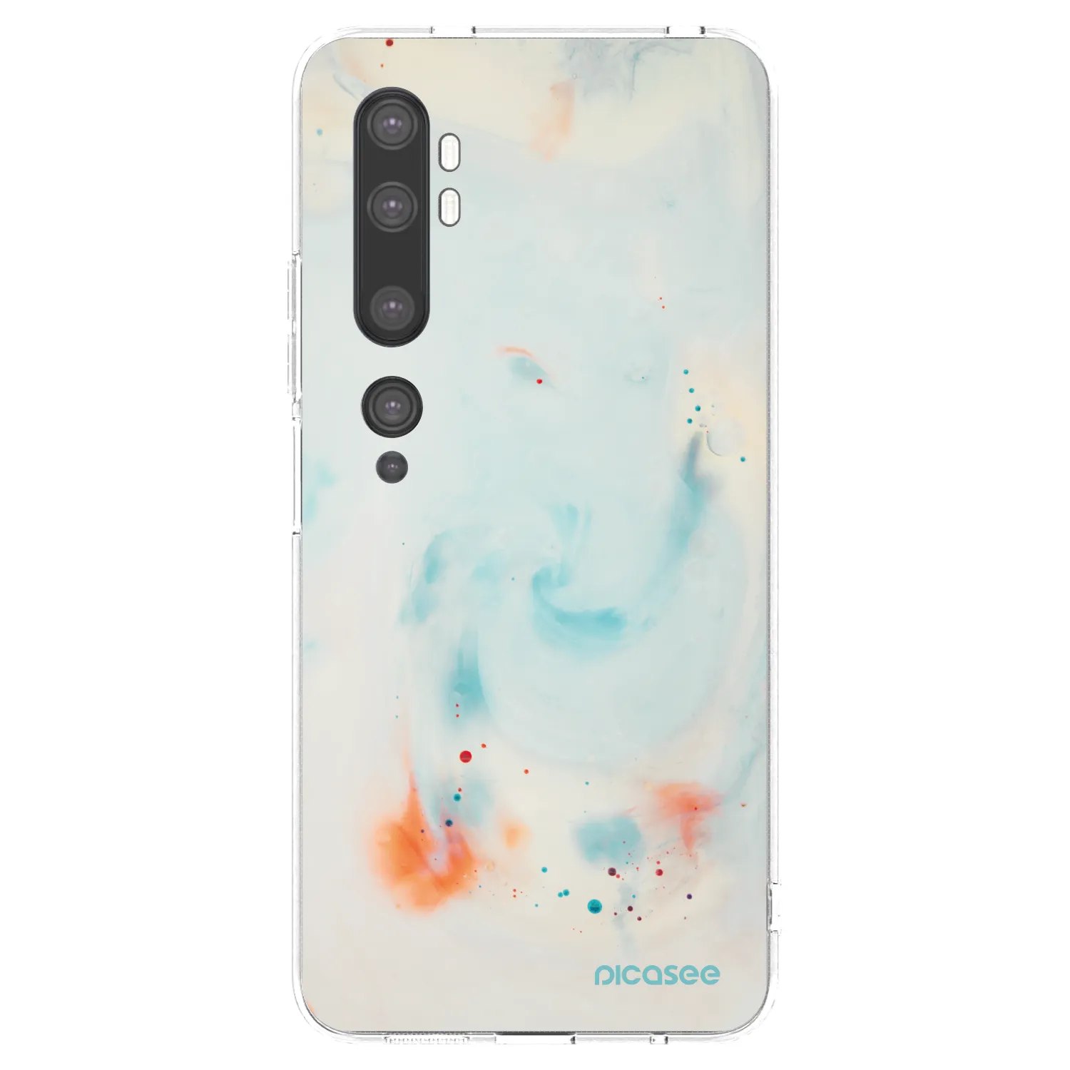 Silikónový prehľadný obal pre Xiaomi Mi Note 10 (Pro) - Splash