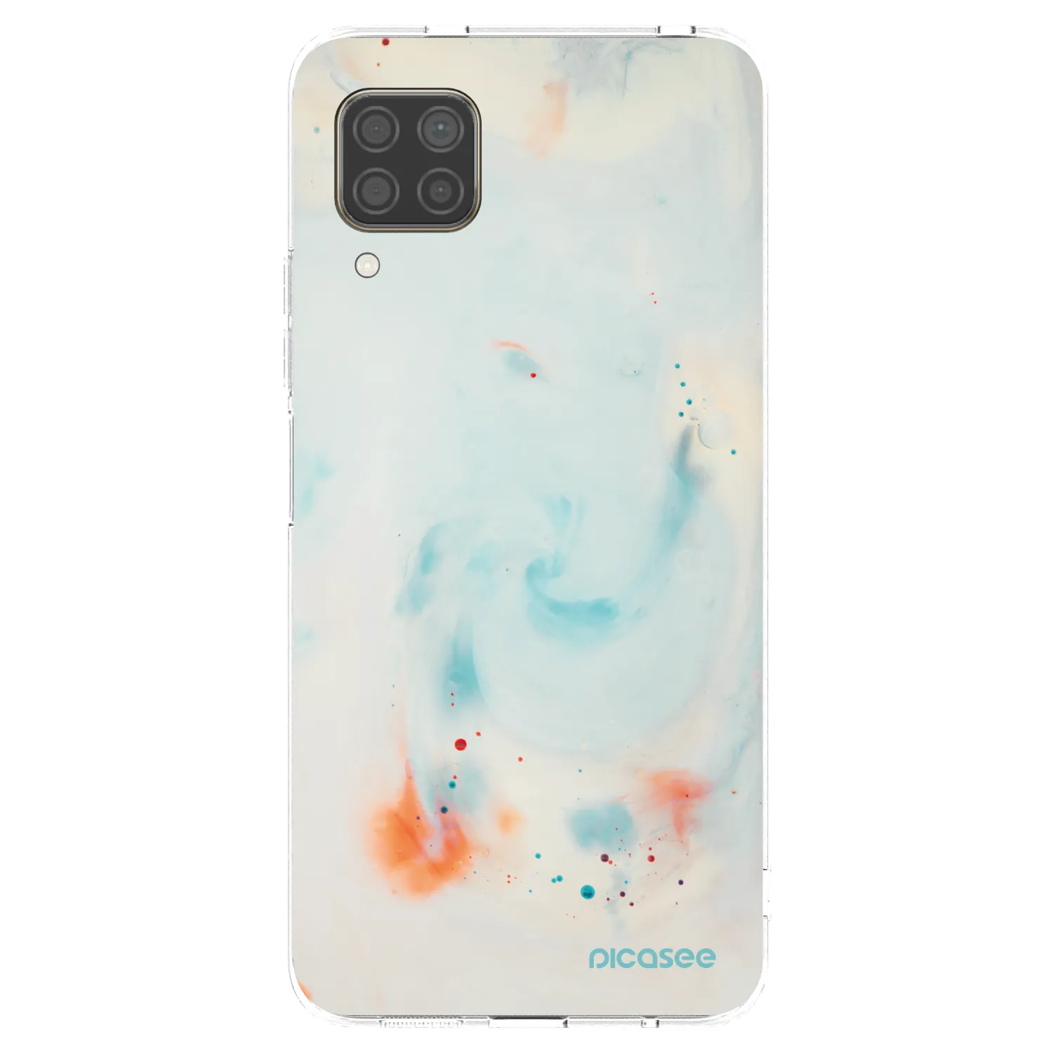 Picasee silikónový prehľadný obal pre Huawei P40 Lite - Splash
