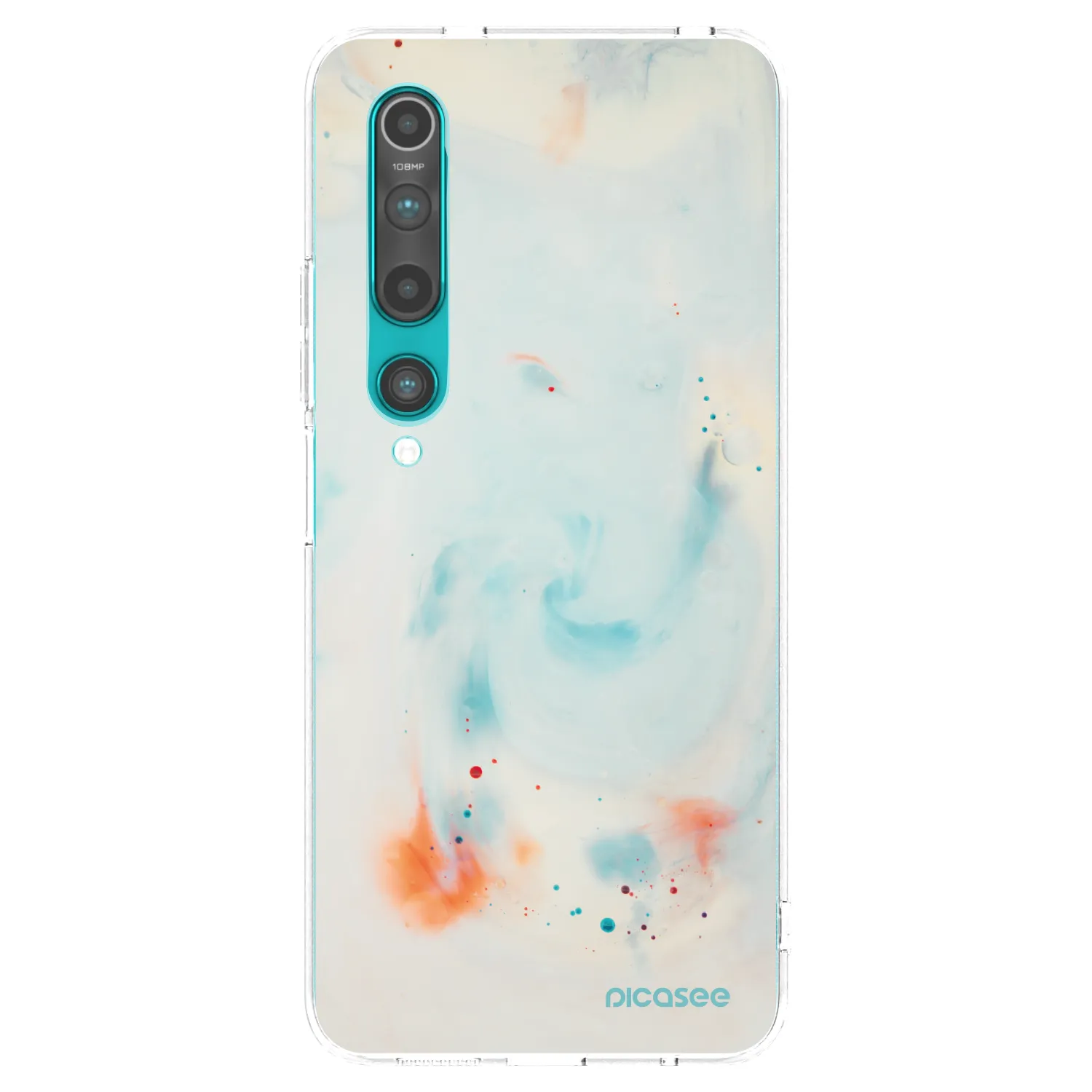 Picasee silikónový prehľadný obal pre Xiaomi Mi 10 - Splash