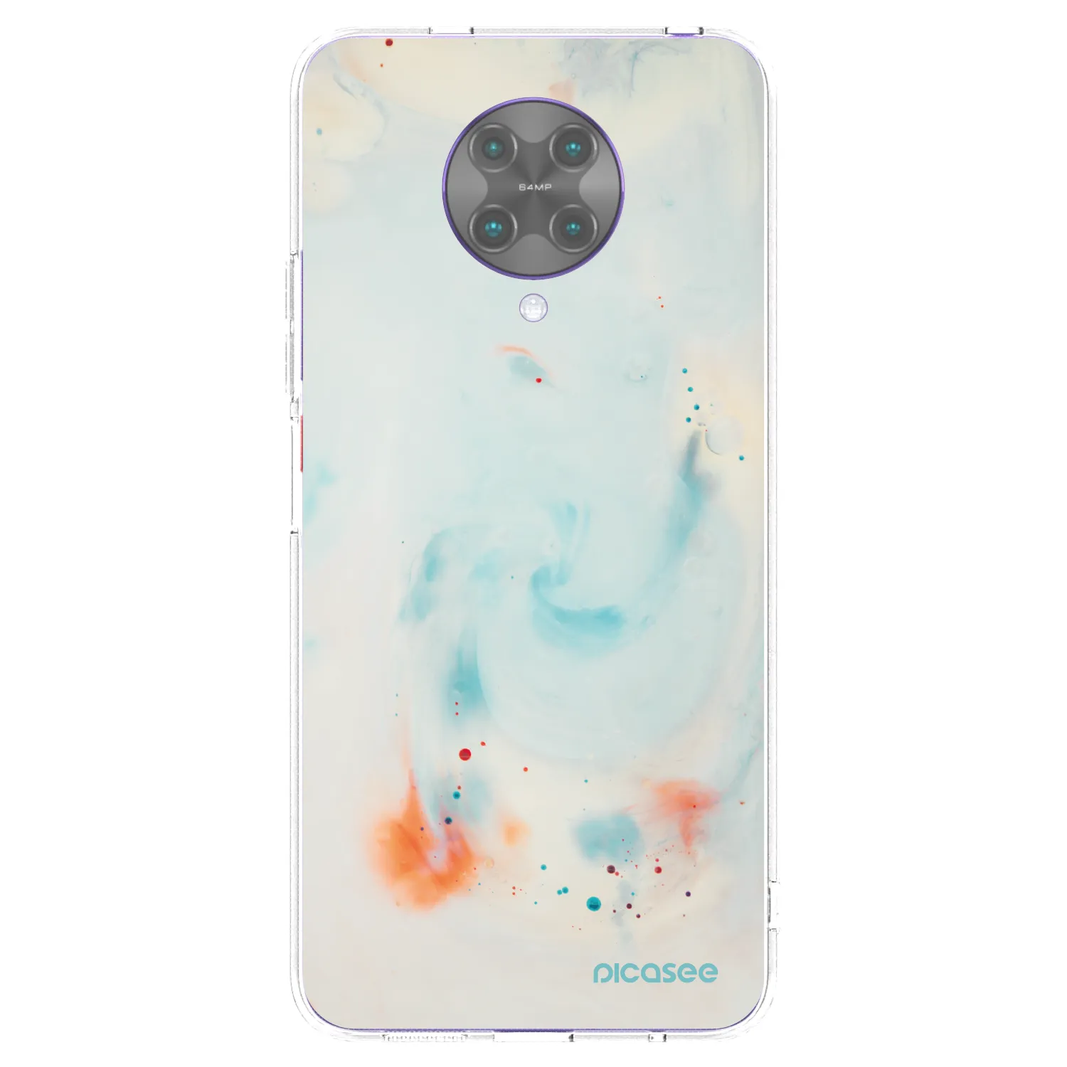 Silikónový prehľadný obal pre Xiaomi Poco F2 Pro - Splash