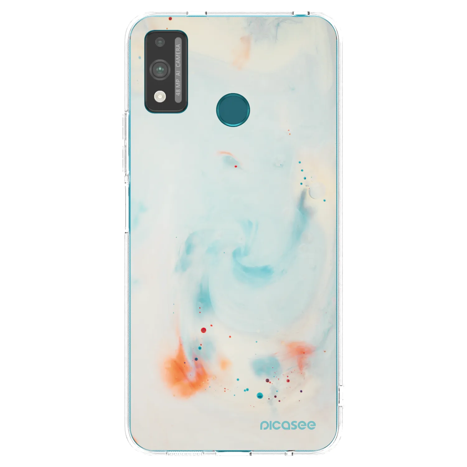 Picasee silikónový prehľadný obal pre Honor 9X Lite - Splash