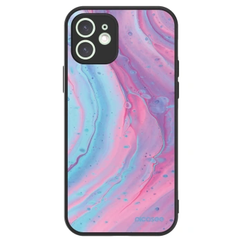 Picasee ULTIMATE CASE pro Apple iPhone 12 - Pink liquid