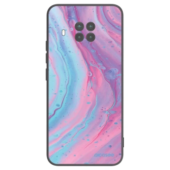 Picasee silikónový čierny obal pre Xiaomi Mi 10T Lite - Pink liquid