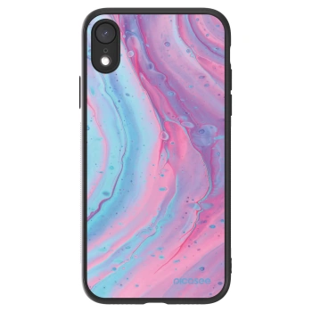 Picasee ULTIMATE CASE pro Apple iPhone XR - Pink liquid