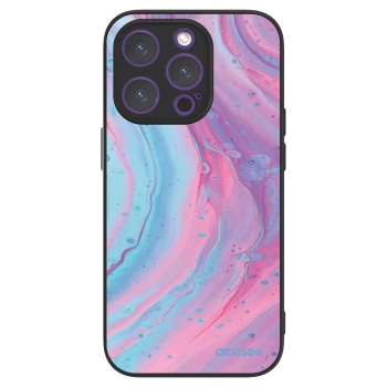 Picasee ULTIMATE CASE pro Apple iPhone 14 Pro - Pink liquid