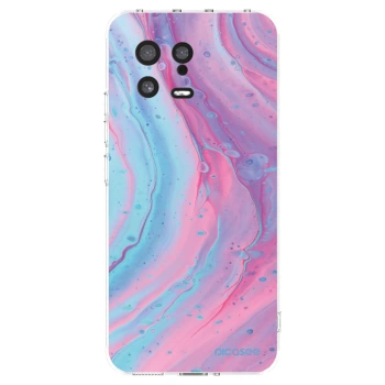 Picasee silikónový prehľadný obal pre Xiaomi 13 - Pink liquid