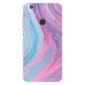Obal pre Huawei P9 Lite 2017 - Pink liquid