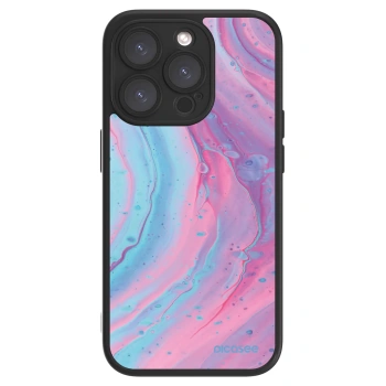Picasee ULTIMATE CASE pro Apple iPhone 15 Pro - Pink liquid