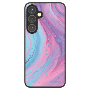 Picasee ULTIMATE CASE pro Samsung Galaxy S24 FE S721B - Pink liquid