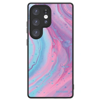 Picasee ULTIMATE CASE pro Samsung Galaxy S25 Ultra 5G - Pink liquid
