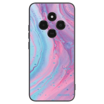 Picasee silikónový čierny obal pre Xiaomi Poco C75 - Pink liquid