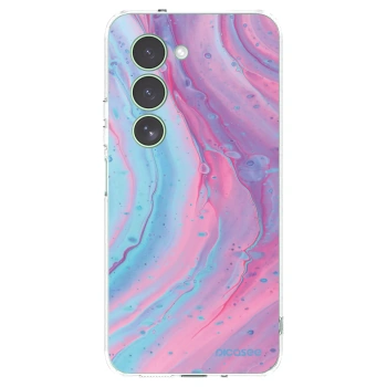 Picasee silikónový prehľadný obal pre Xiaomi Redmi 15 5G - Pink liquid