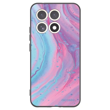 Picasee silikónový čierny obal pre Xiaomi 15T - Pink liquid