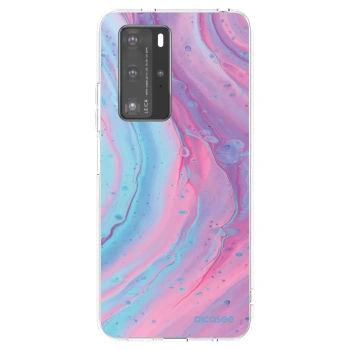 Obal pre Huawei P40 Pro - Pink liquid