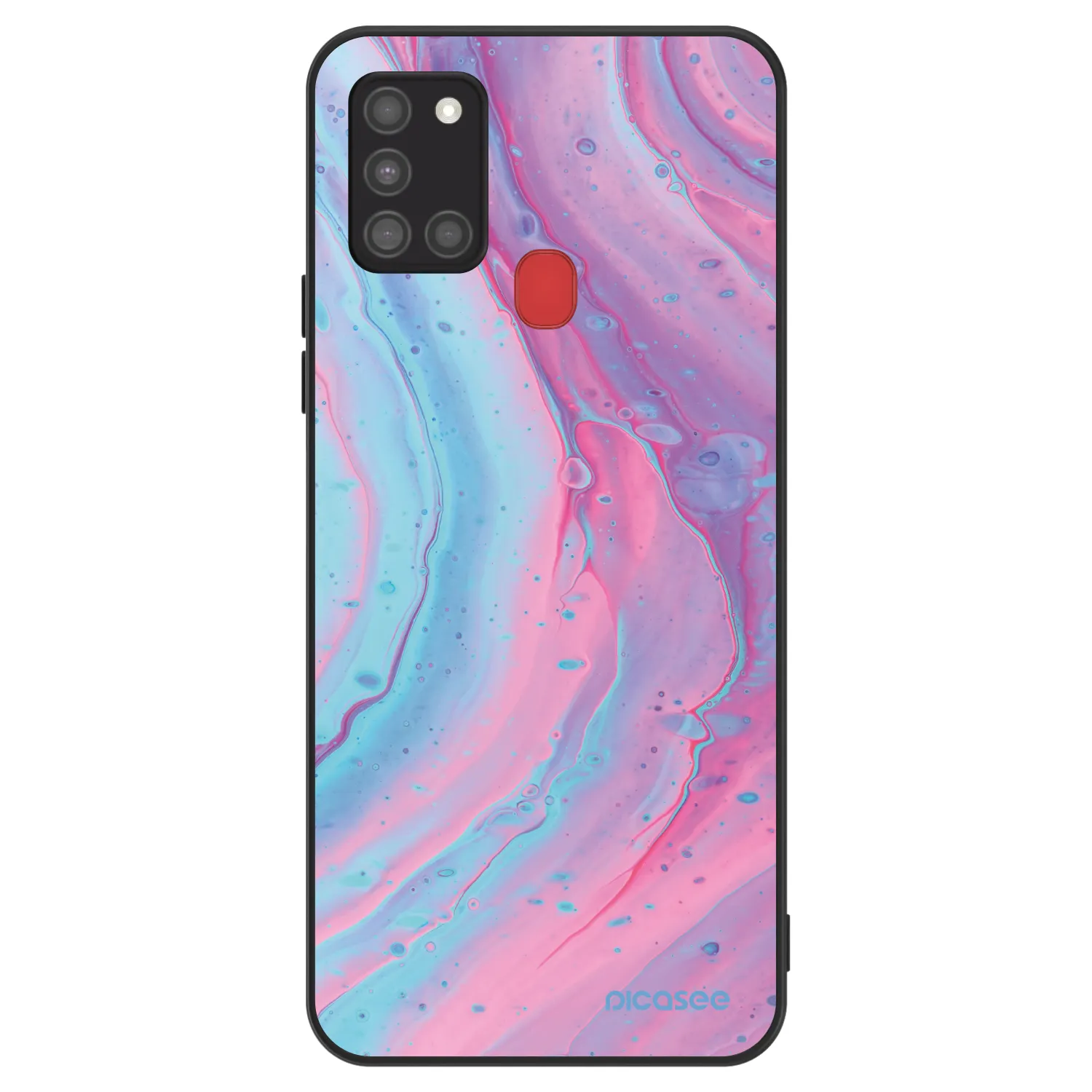 Picasee ULTIMATE CASE pro Samsung Galaxy A21s - Pink liquid