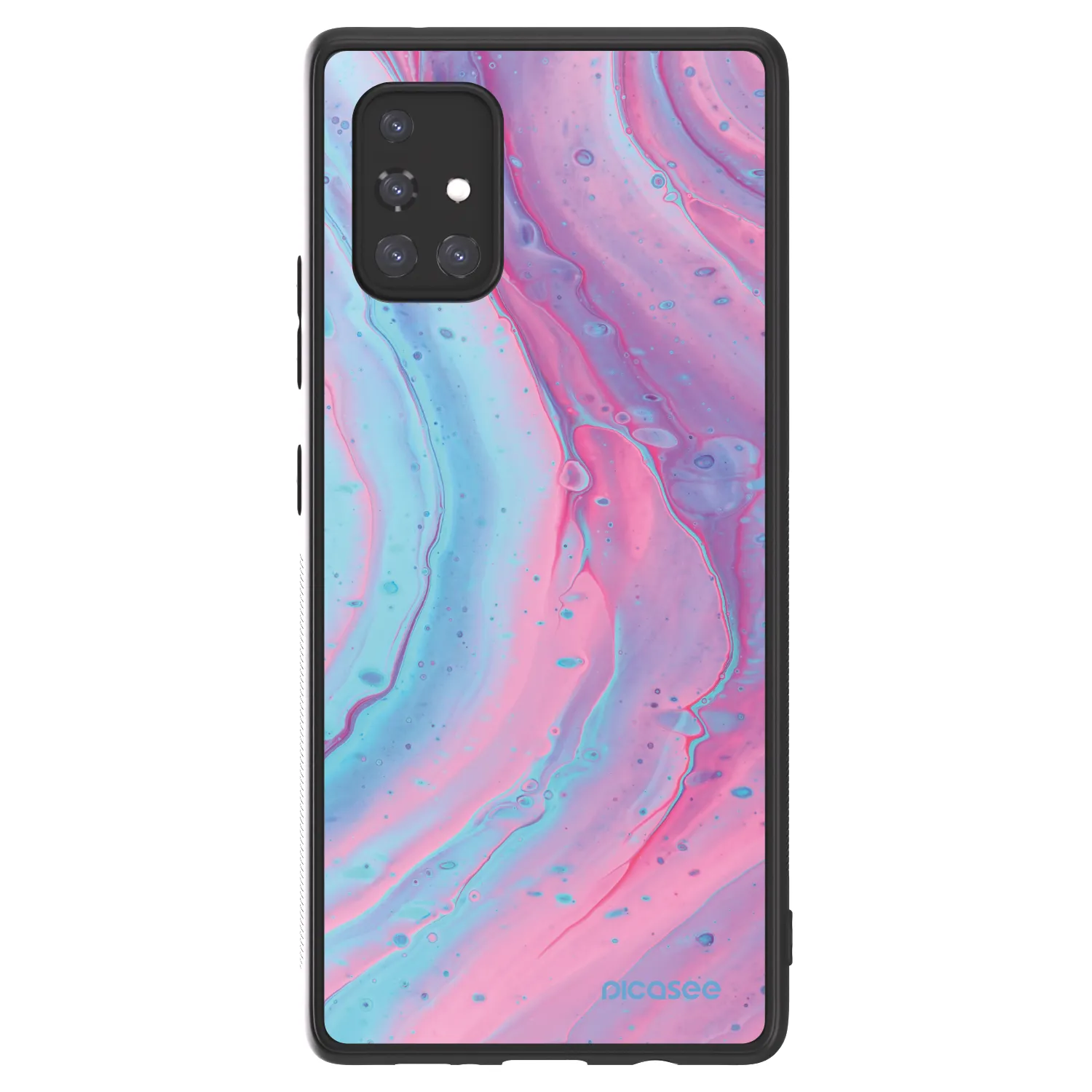 Picasee ULTIMATE CASE pro Samsung Galaxy A71 A715F - Pink liquid