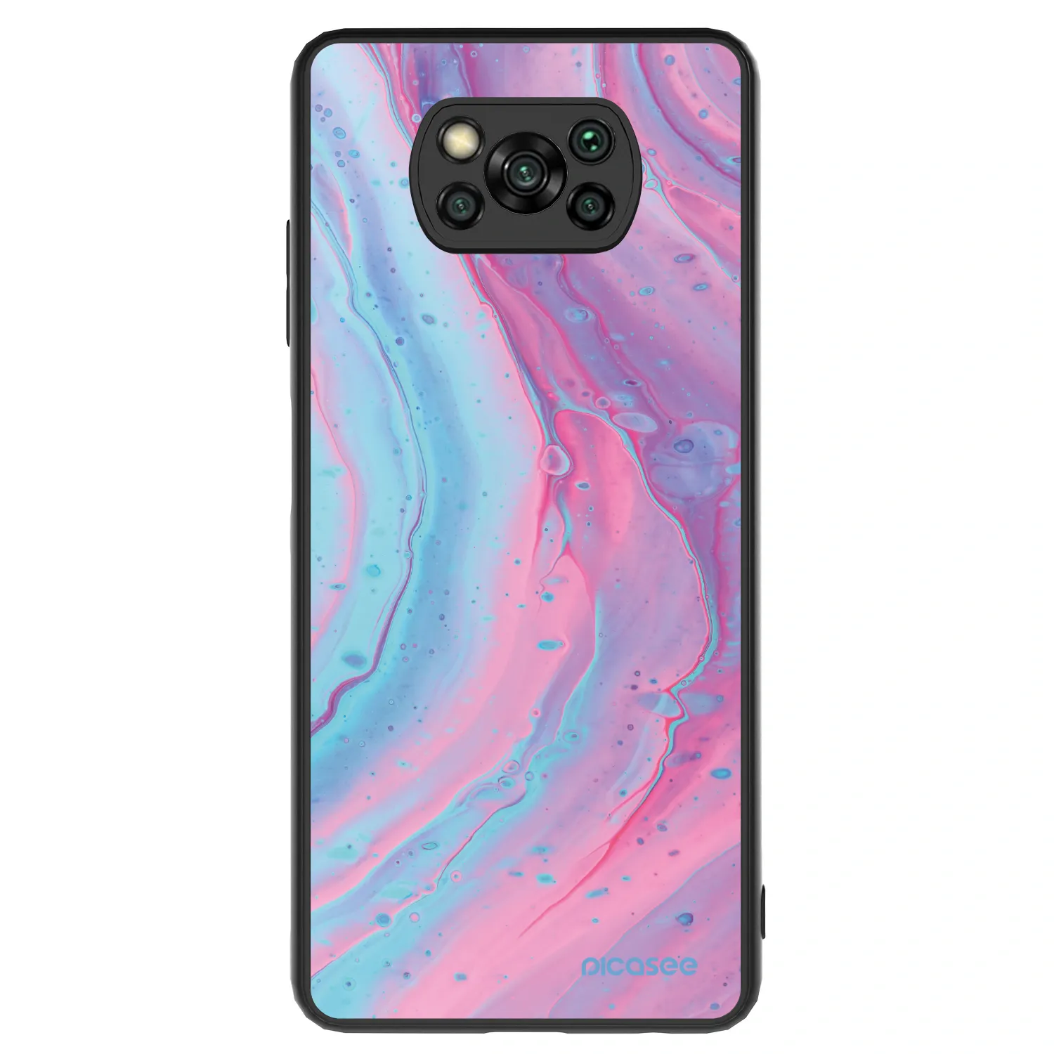 Picasee ULTIMATE CASE pro Xiaomi Poco X3 - Pink liquid