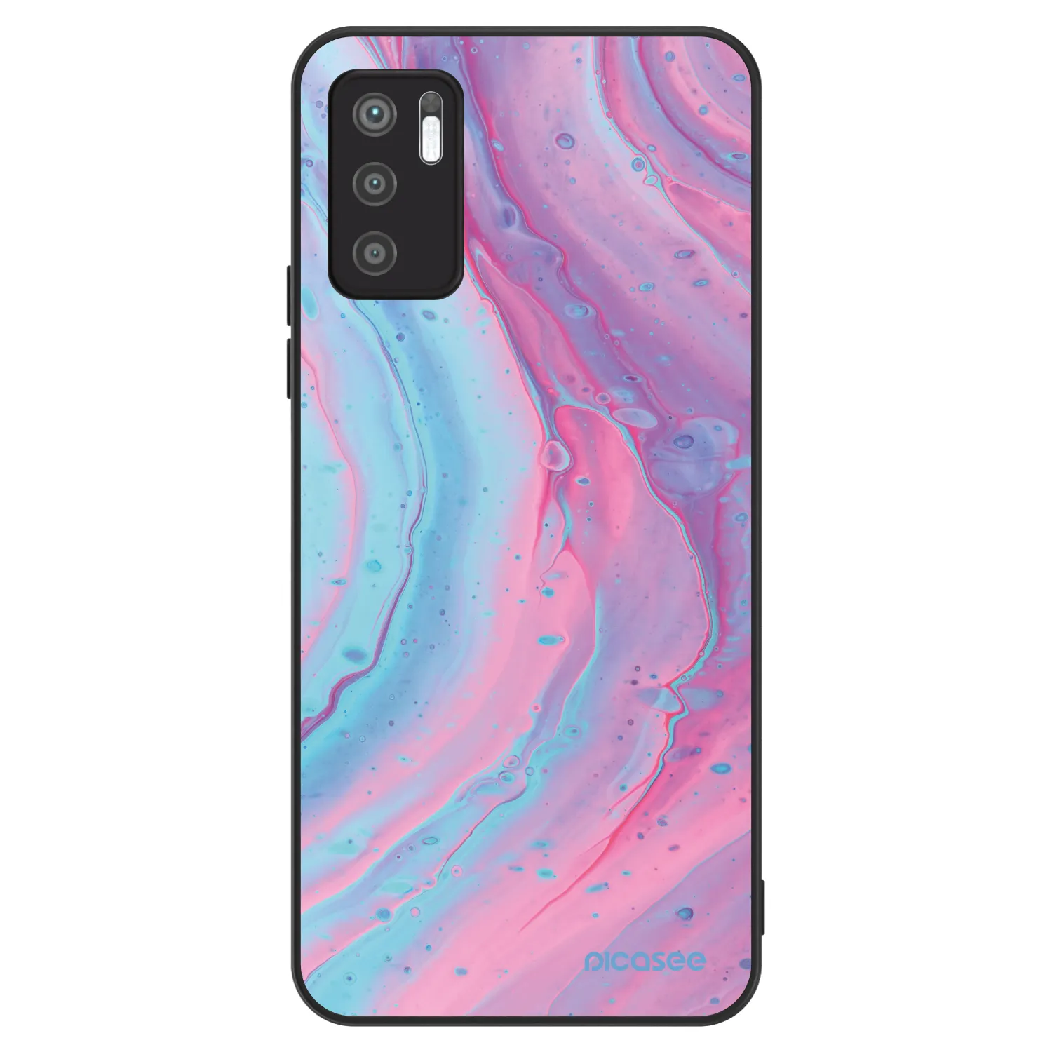 Picasee ULTIMATE CASE pro Xiaomi Redmi Note 10 5G - Pink liquid