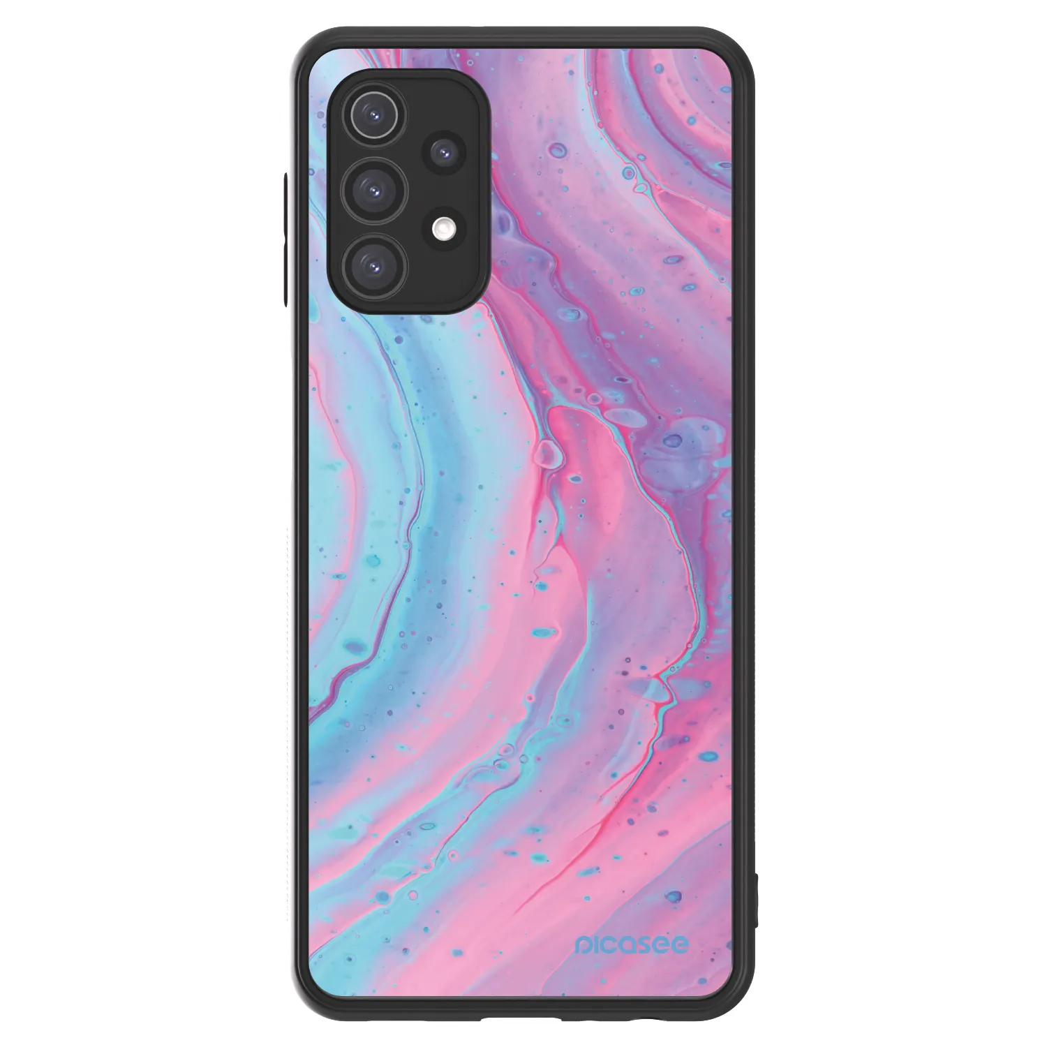 Picasee ULTIMATE CASE pro Samsung Galaxy A32 5G A326B - Pink liquid