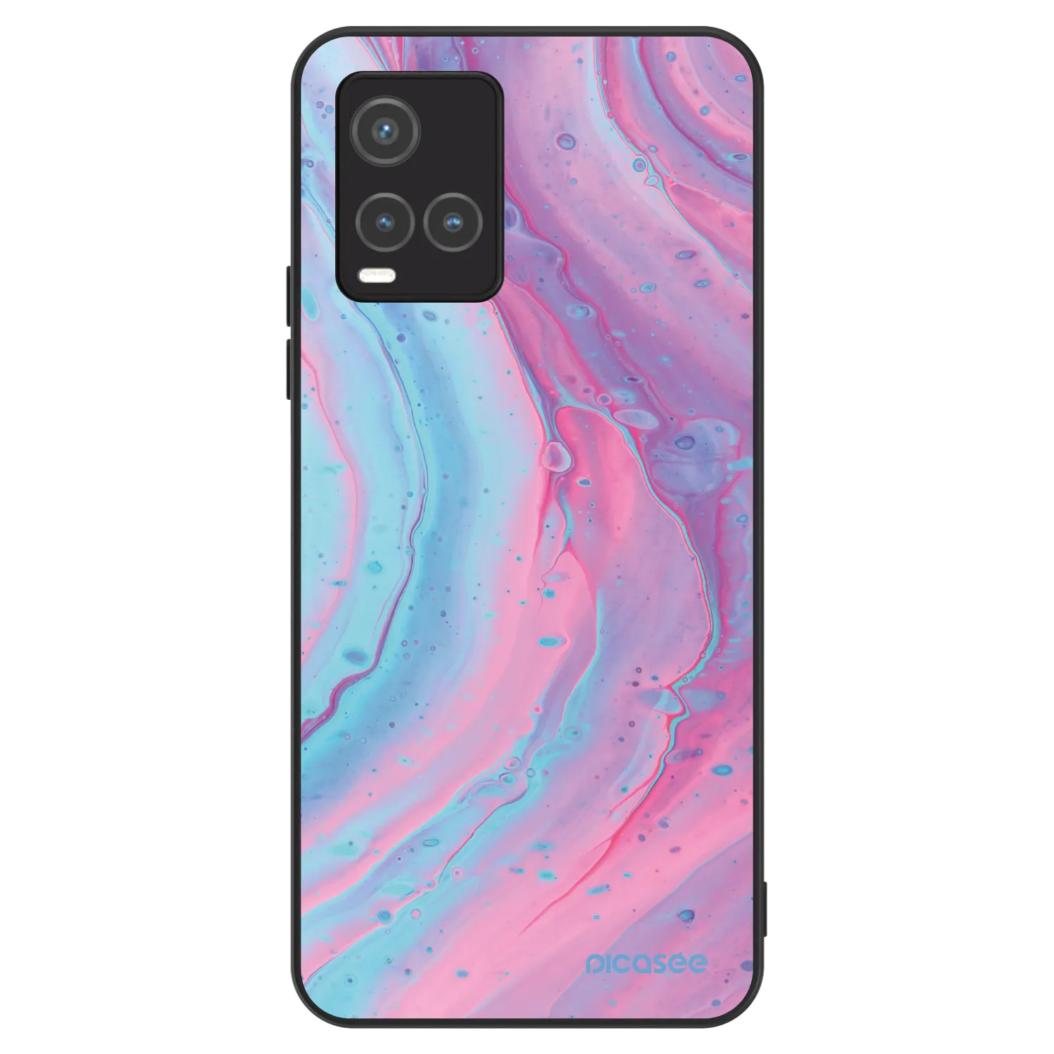 Picasee ULTIMATE CASE pro Vivo Y33s - Pink liquid