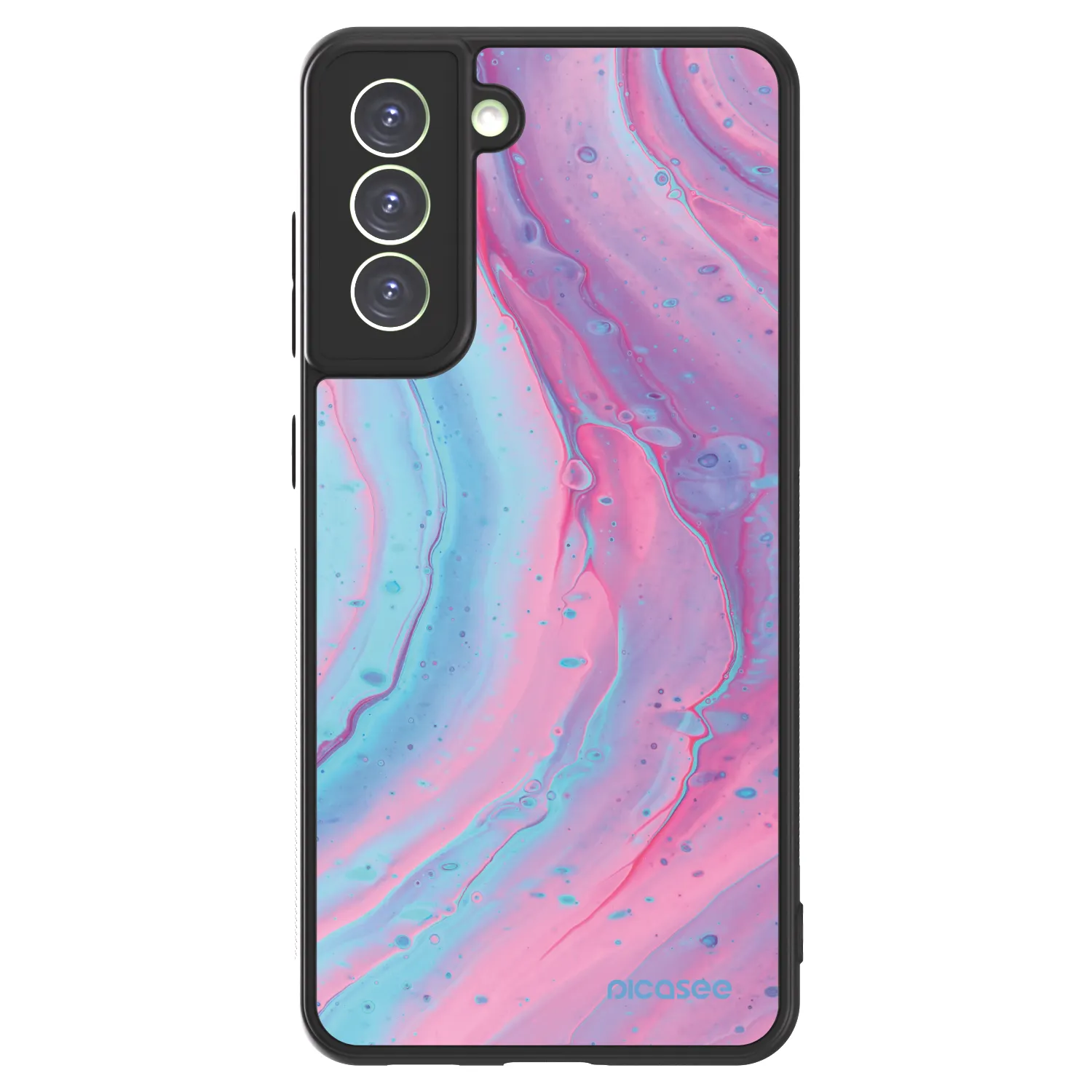 Picasee ULTIMATE CASE pro Samsung Galaxy S21 FE 5G - Pink liquid