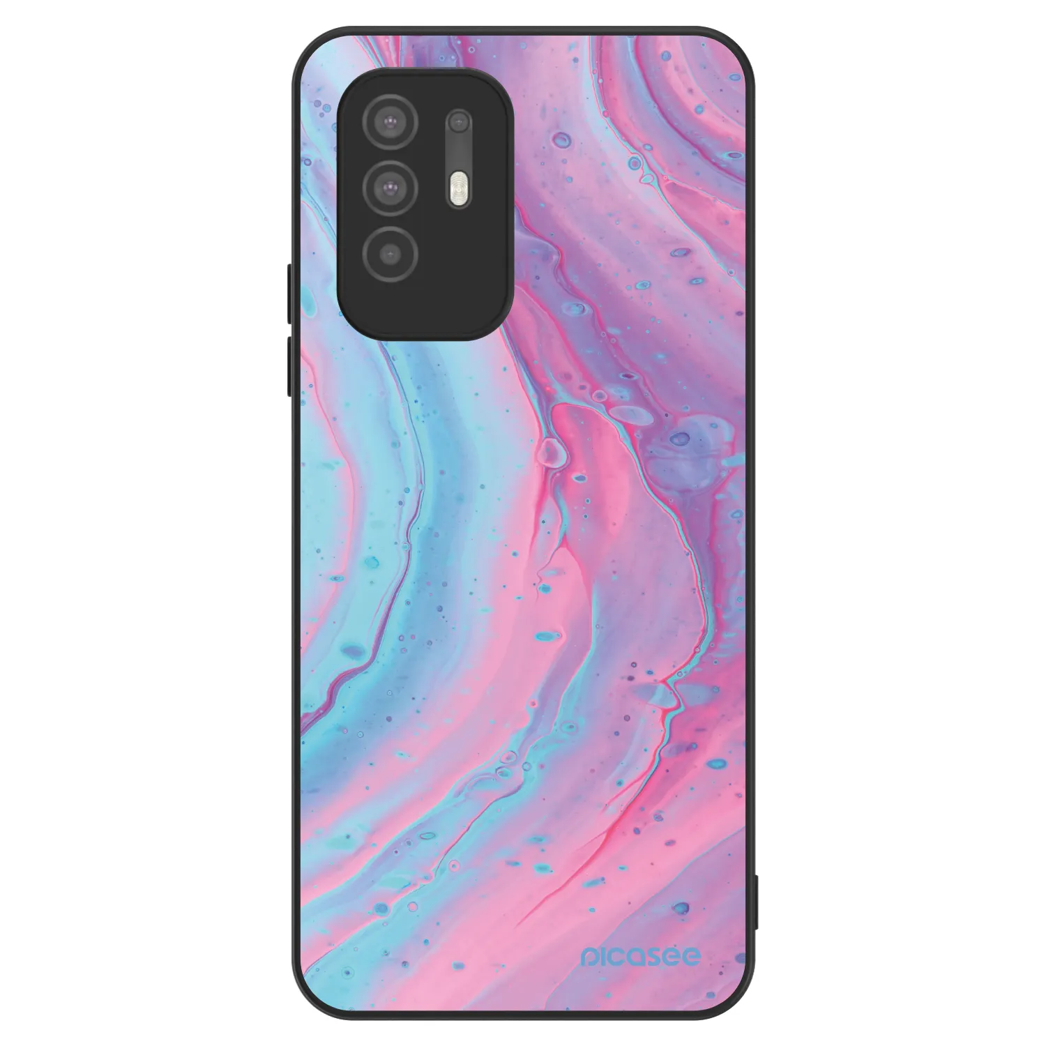 Picasee ULTIMATE CASE pro OPPO A94 5G - Pink liquid