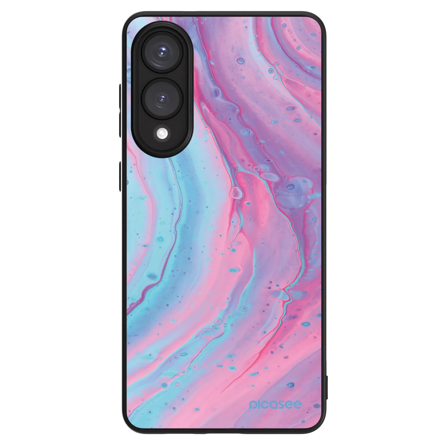 Picasee ULTIMATE CASE PowerShare pro Samsung Galaxy S25 Edge 5G - Pink liquid