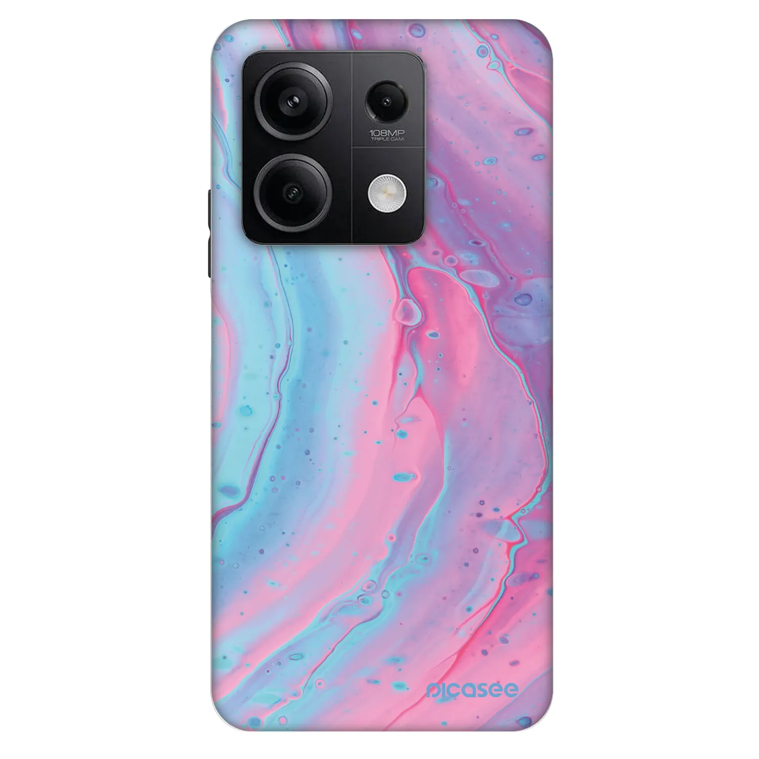 Picasee Fashion Case pre Xiaomi Redmi Note 13 5G - Pink liquid