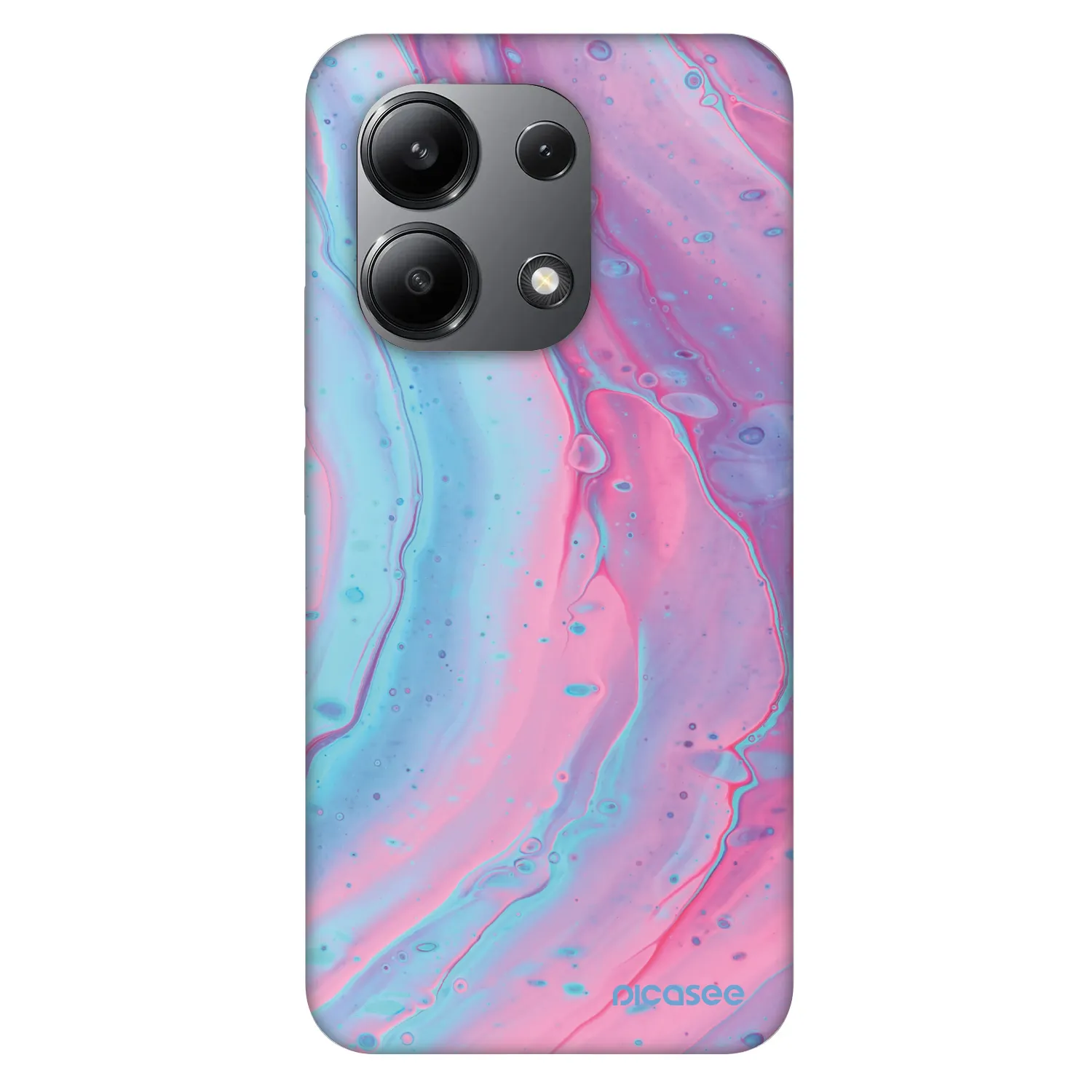 Picasee Fashion Case pre Xiaomi Redmi Note 13 4G - Pink liquid