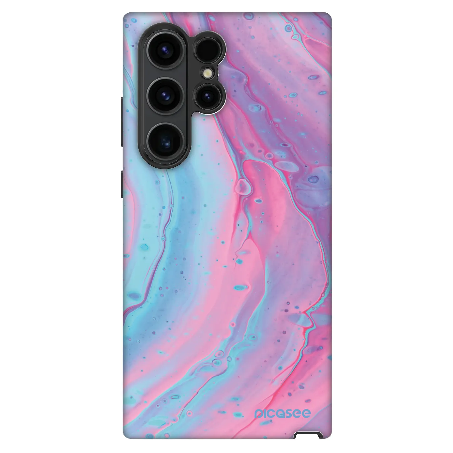 Picasee Fashion Case pre Samsung Galaxy S23 Ultra 5G - Pink liquid