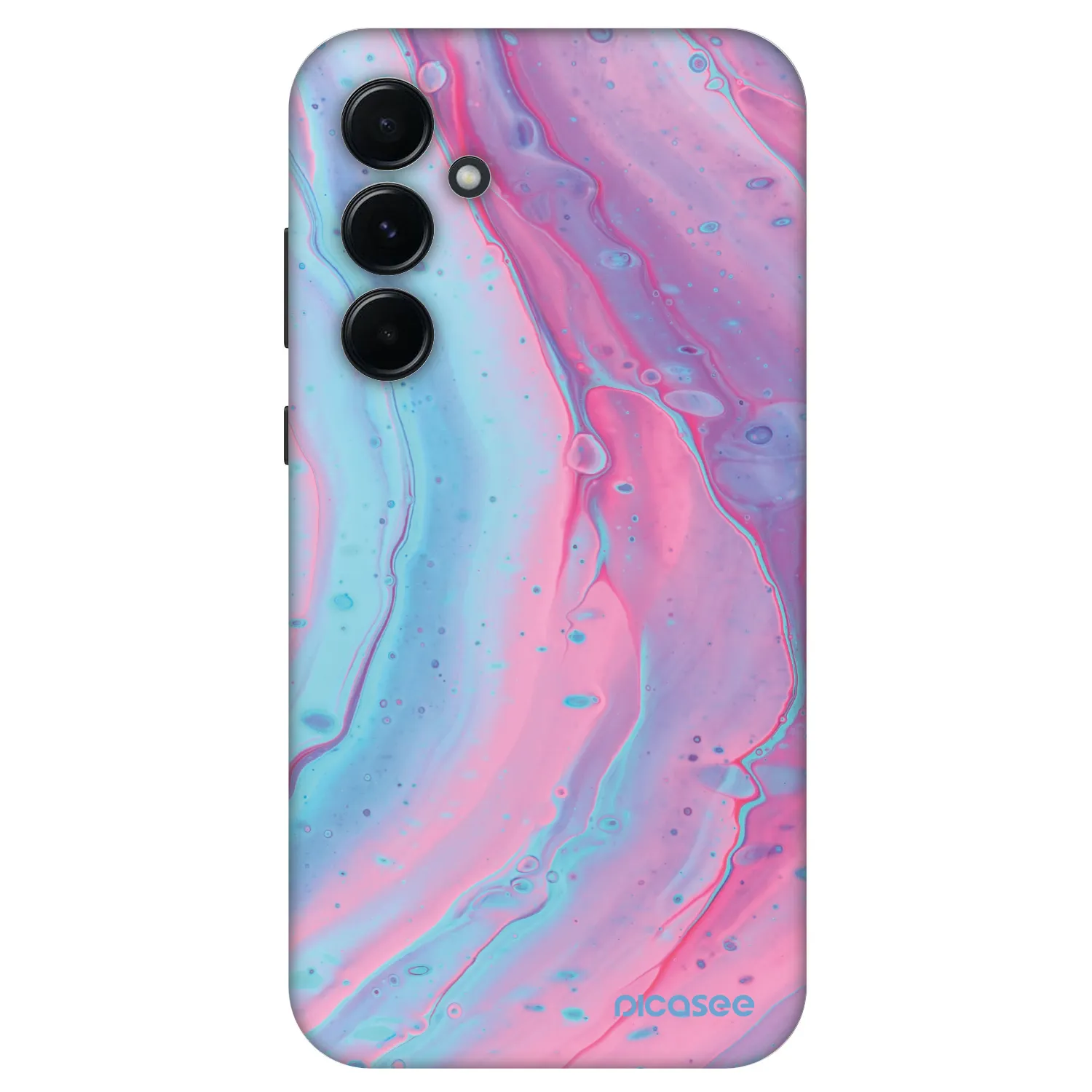 Picasee Fashion Case pre Samsung Galaxy A55 5G A556B - Pink liquid